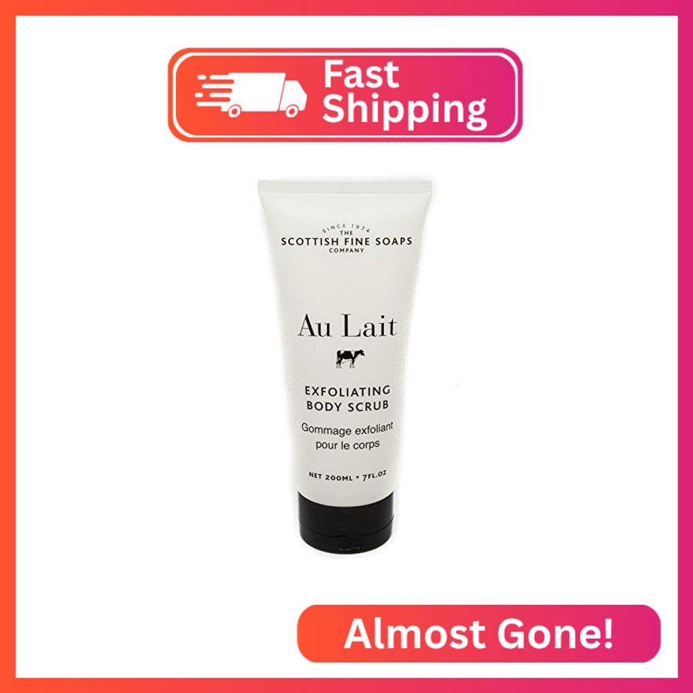 Scottish Fine Soaps Company Au Lait Exfoliating Body Scrub 7 Fl Oz.