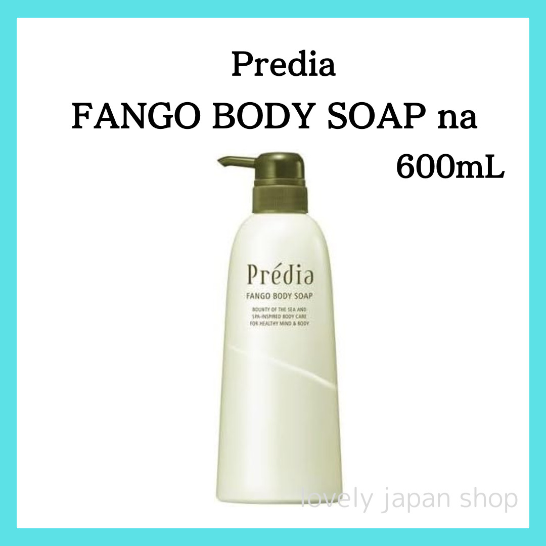 KOSE Predia FANGO BODY SOAP na 600mL Sea＆Spa Herbal Floral Woody Scent