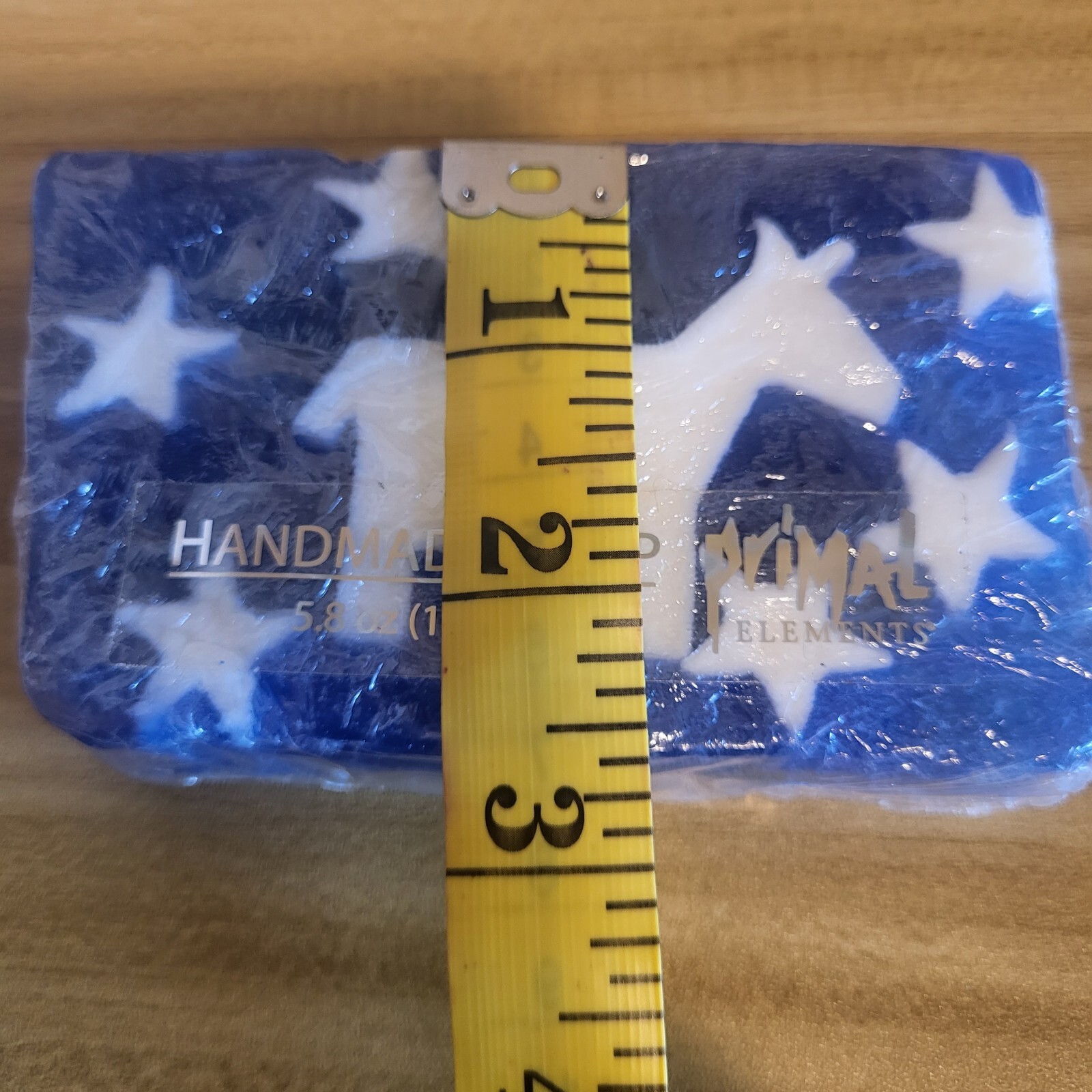 Primal Elements Democrat Handmade Soap – 1 Bar 5.8 Oz New