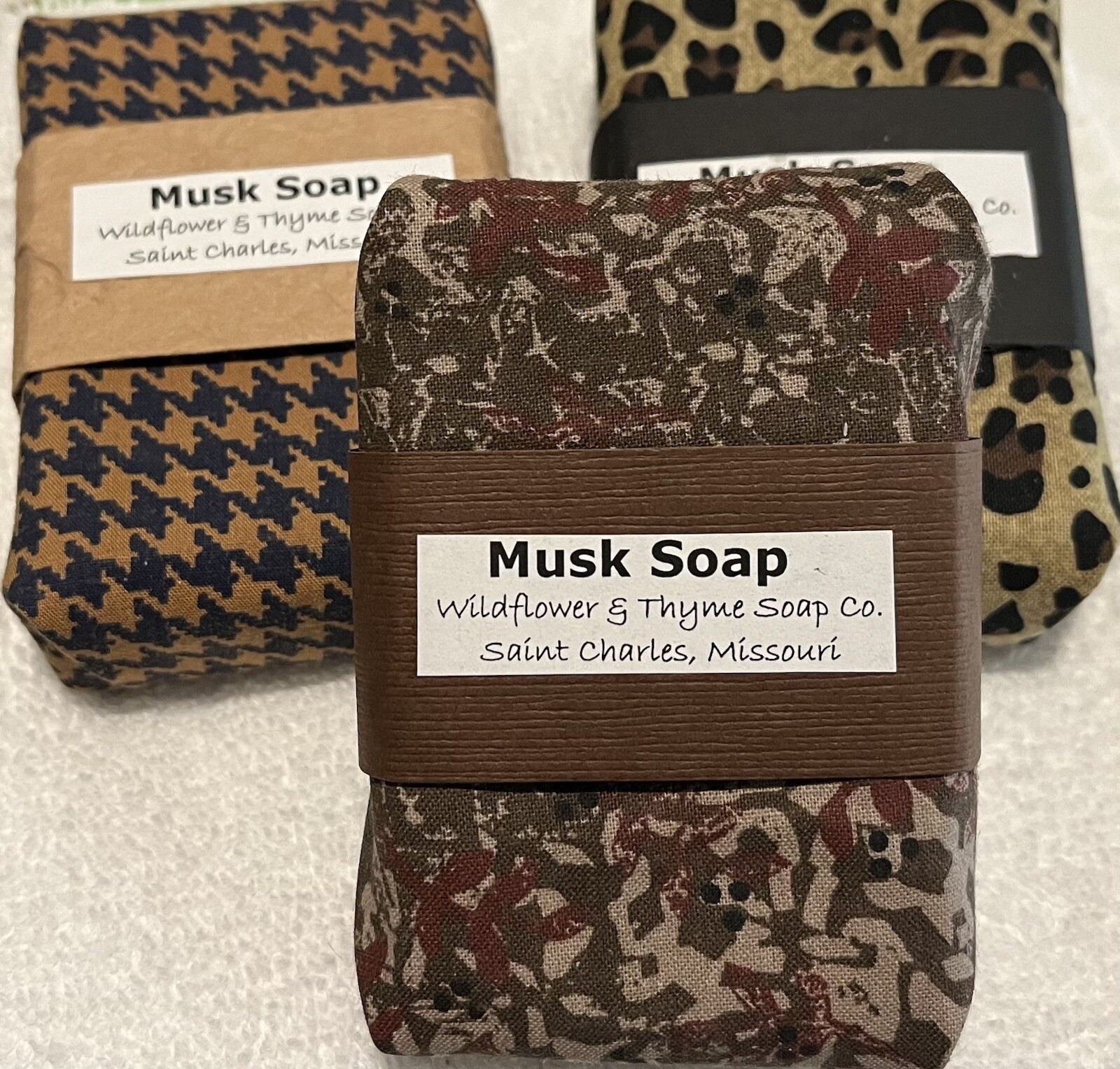 Three (3) Bars Hand-made Old Fashioned Lye Soaps FREE SHIPPING