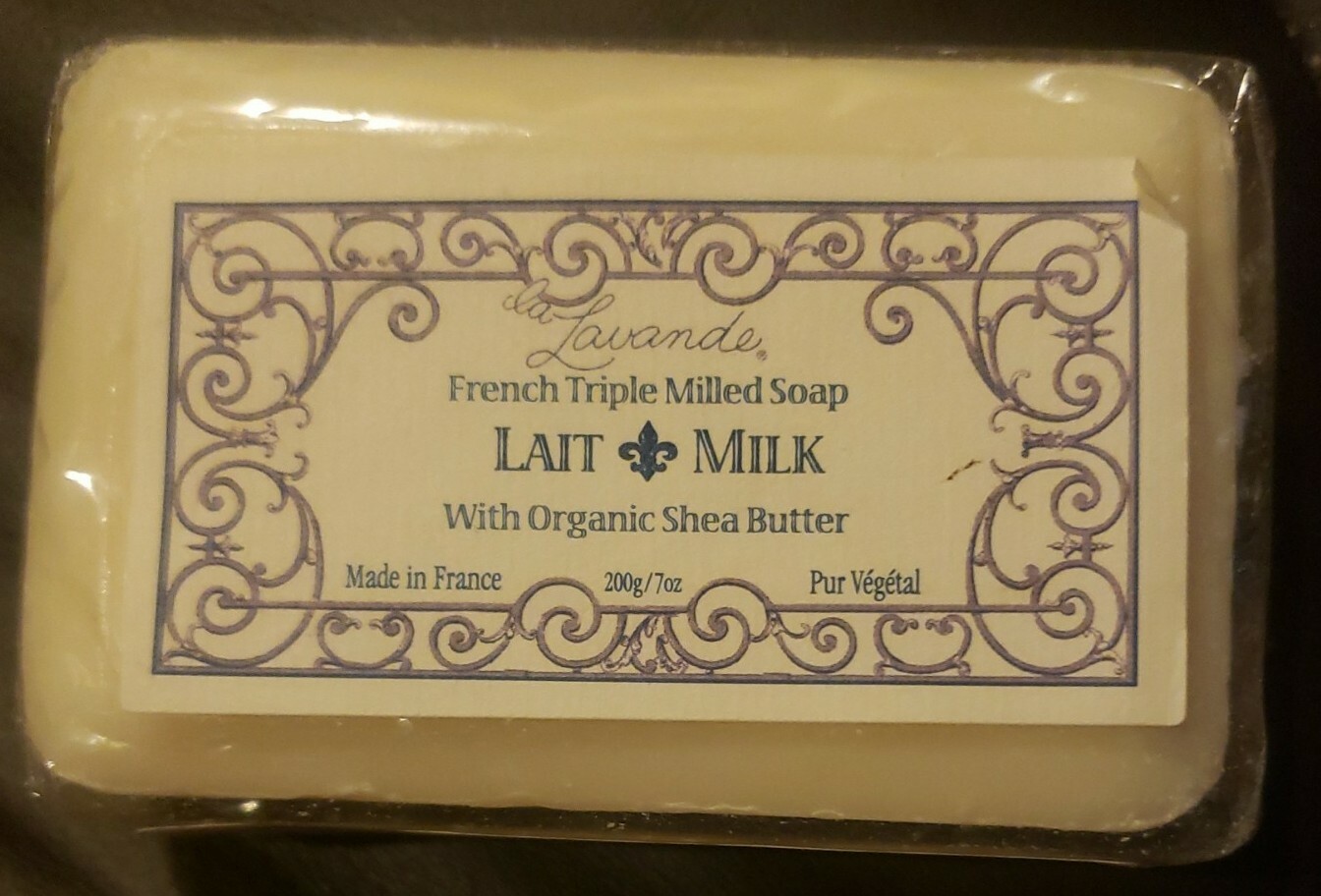 World Market La Lavande Milk Shea Butter Bar Soap 7 oz.