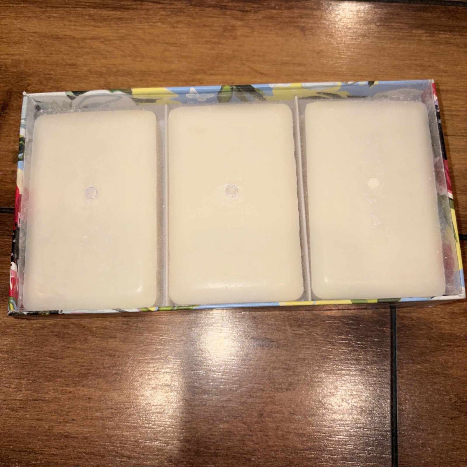 New Pecksniff’s CHINTZ PEONY & POPPY LUXURY HAND SOAP 3 Bars