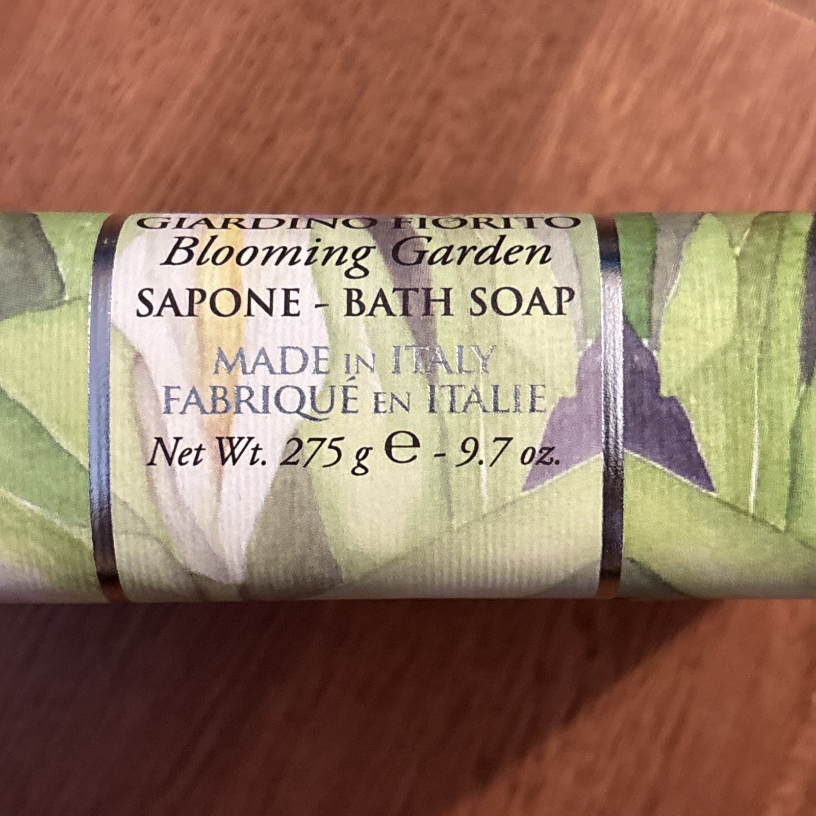 LA FLORENTINA Blooming Garden Vegetable Bath Bar Soap Bath 9.7 oz Made in ITALY