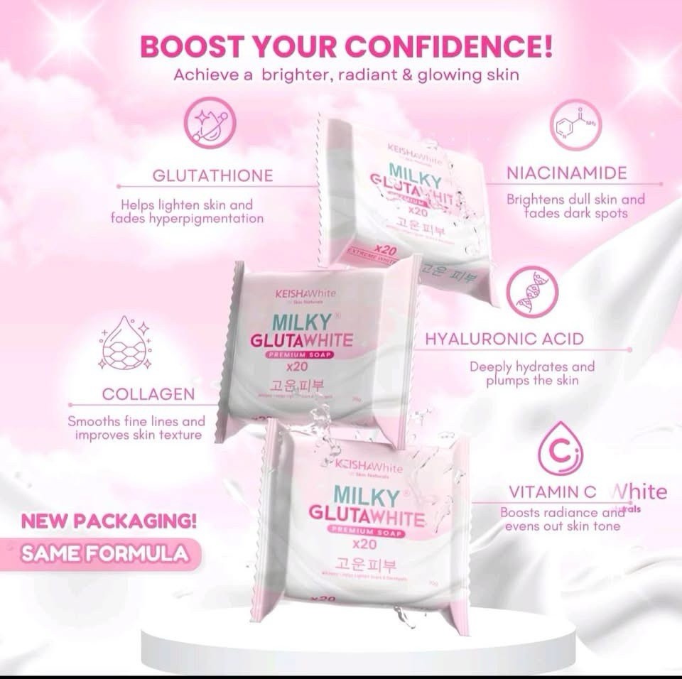Milky Beauty Soap 5PCS Soap