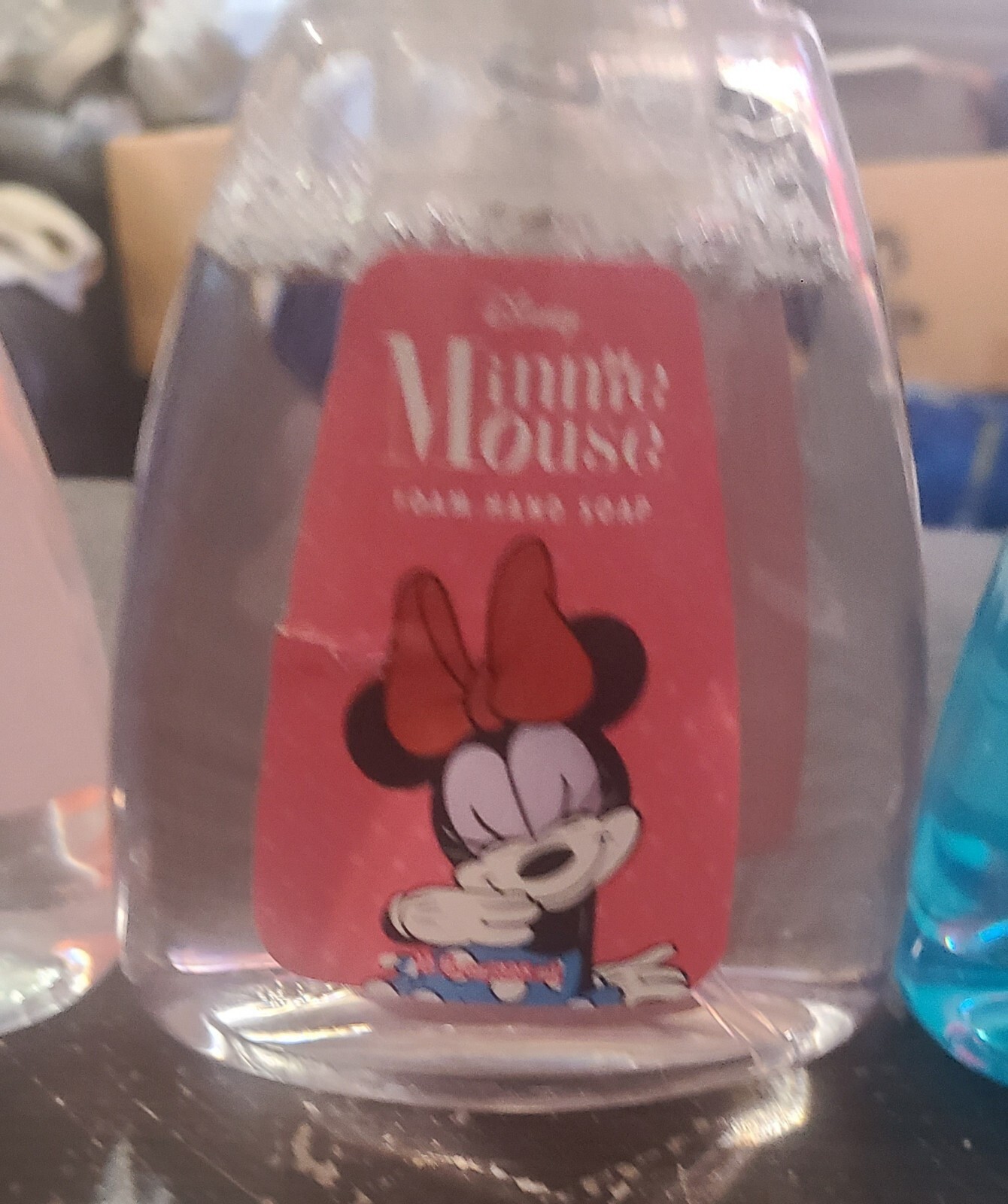 mickey & mini mouse foam hand soap lot of 4