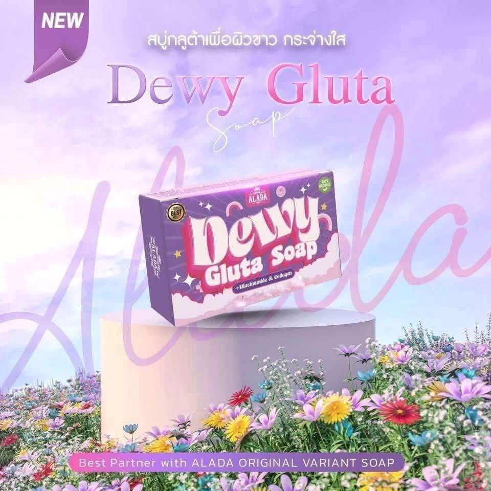 ALADA Natural Dewy Gluta Soap 70g – With Niacinamide & Collagen
