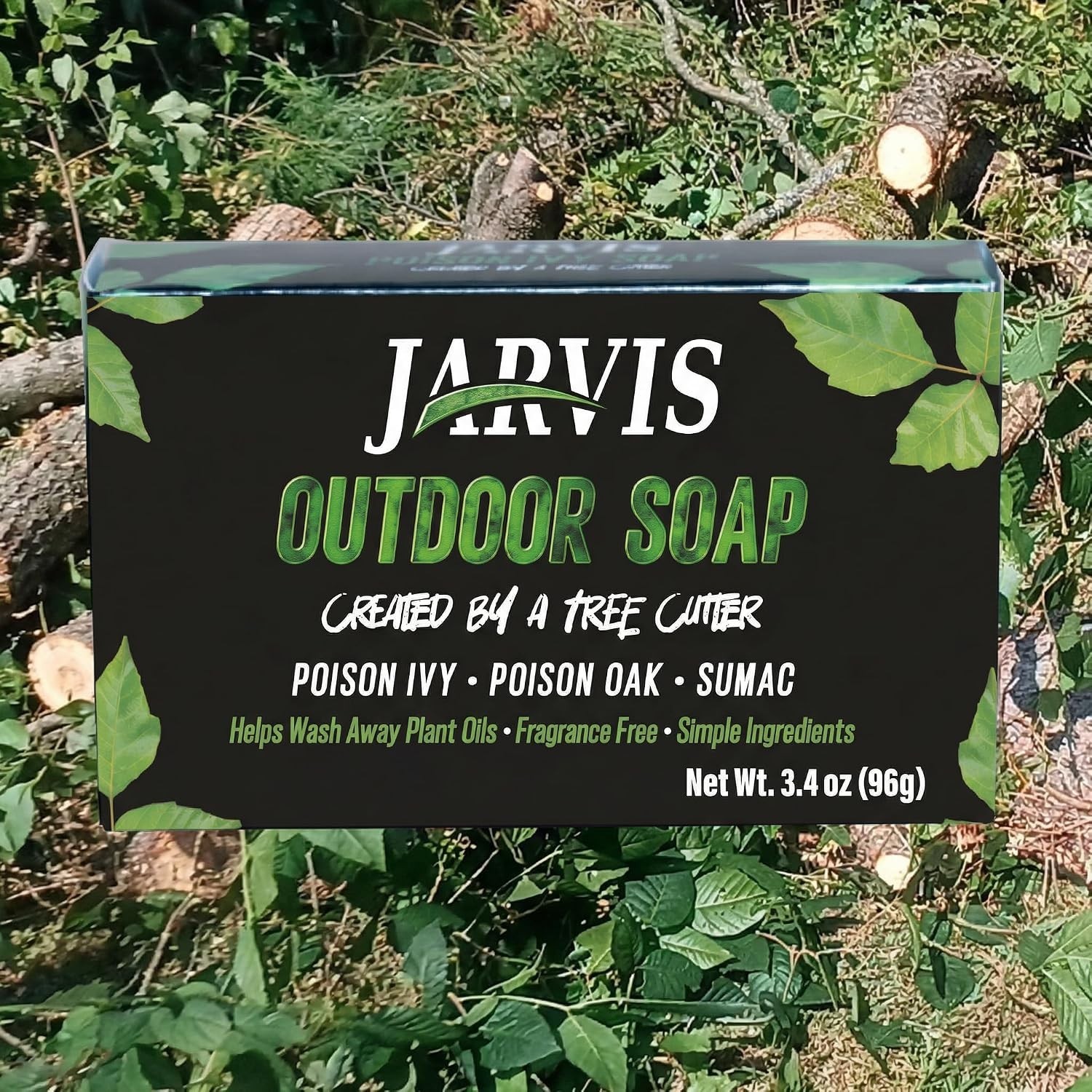 Natural Poison Ivy Soap – Fast Relief from Itching & Irritated Skin (3 Pack)