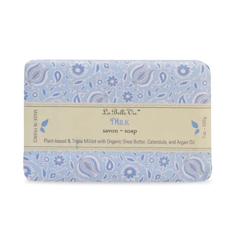 French Soap – Milk by La Belle Vie – 7oz 200g – Triple Milled