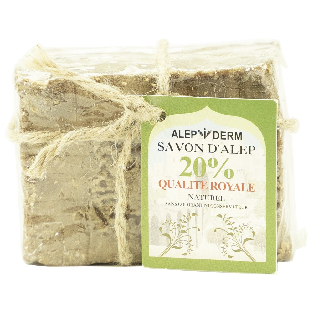 La Maison Alep Derm 20% Quality Royal with Olive and Bay Leaf Oil – 200 grams
