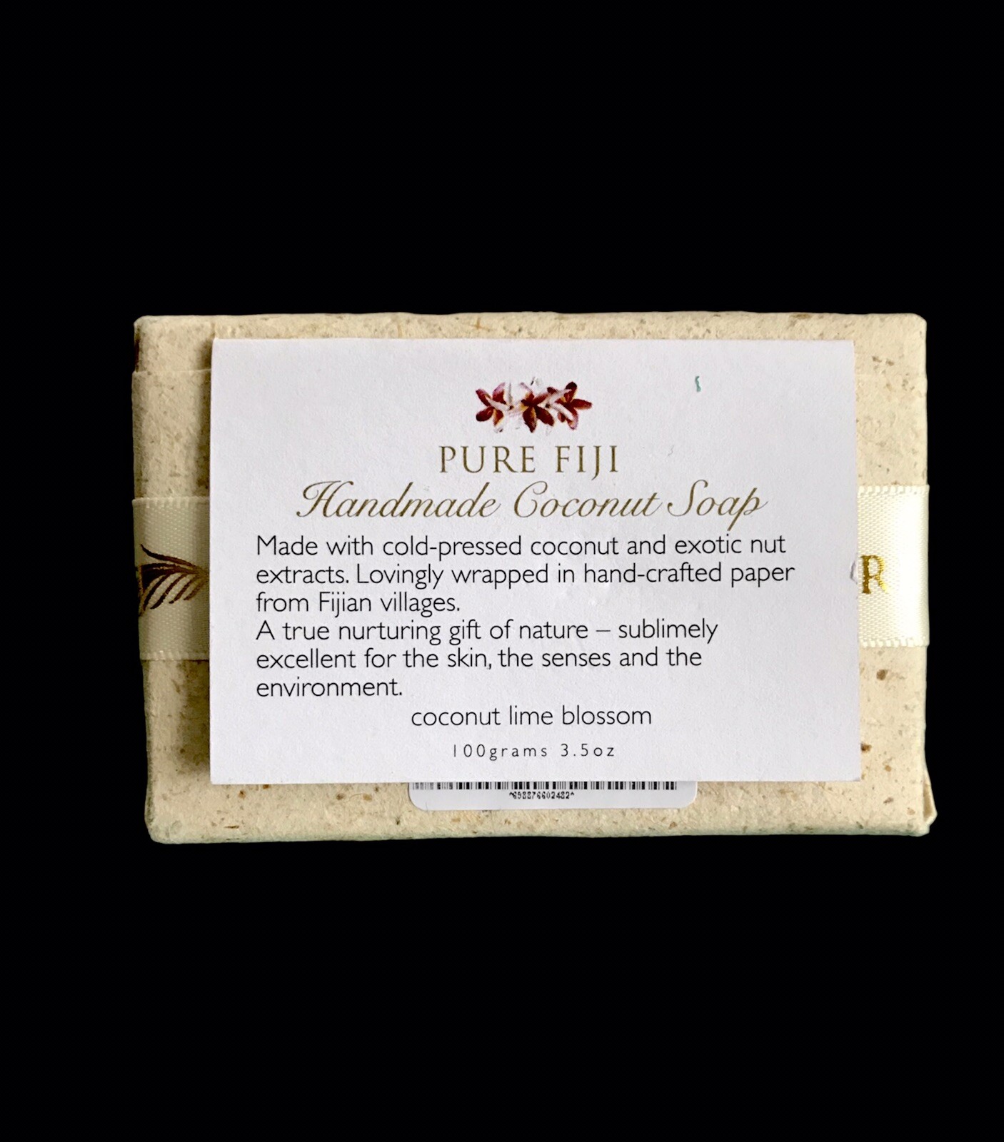 Pure Fiji Handmade Coconut & Lime 3.5O oz Bar Soap