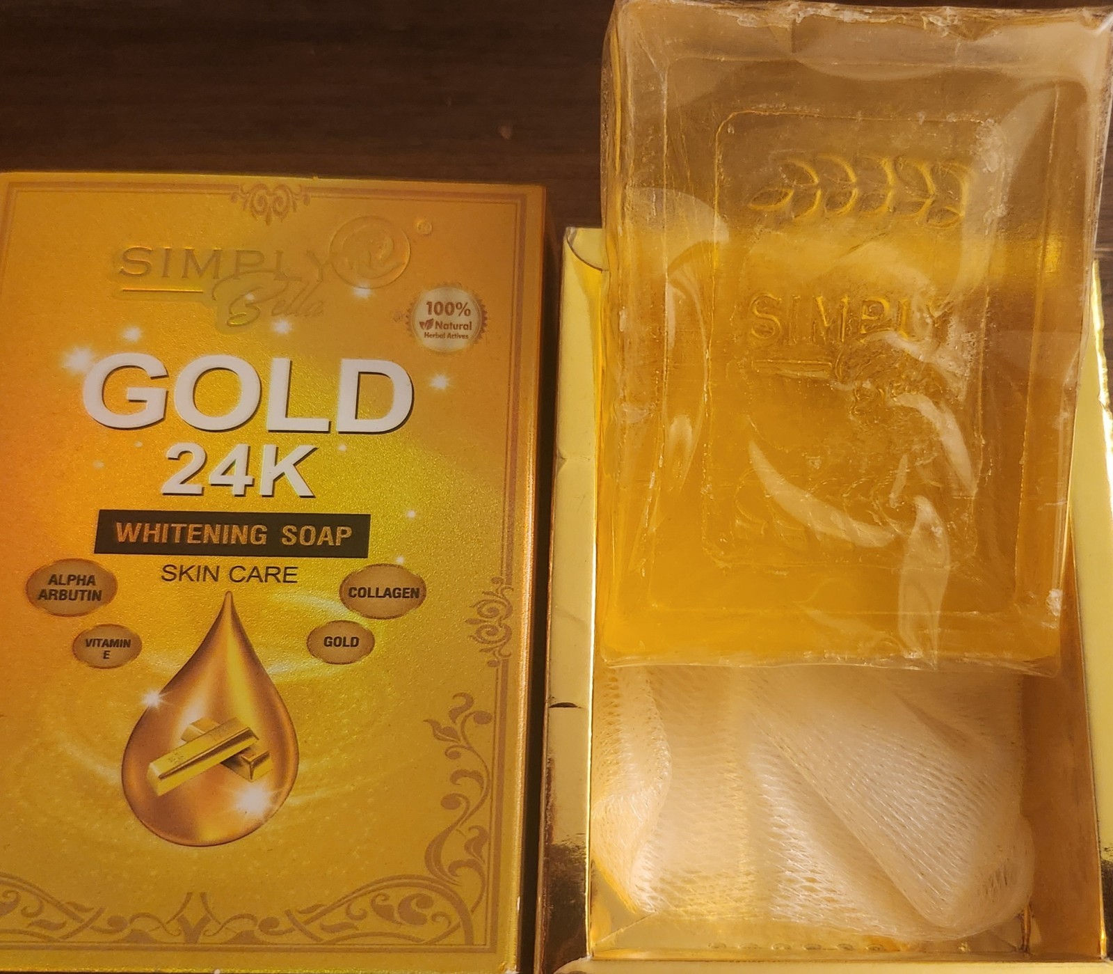 Simply Bella gold 24k sopa