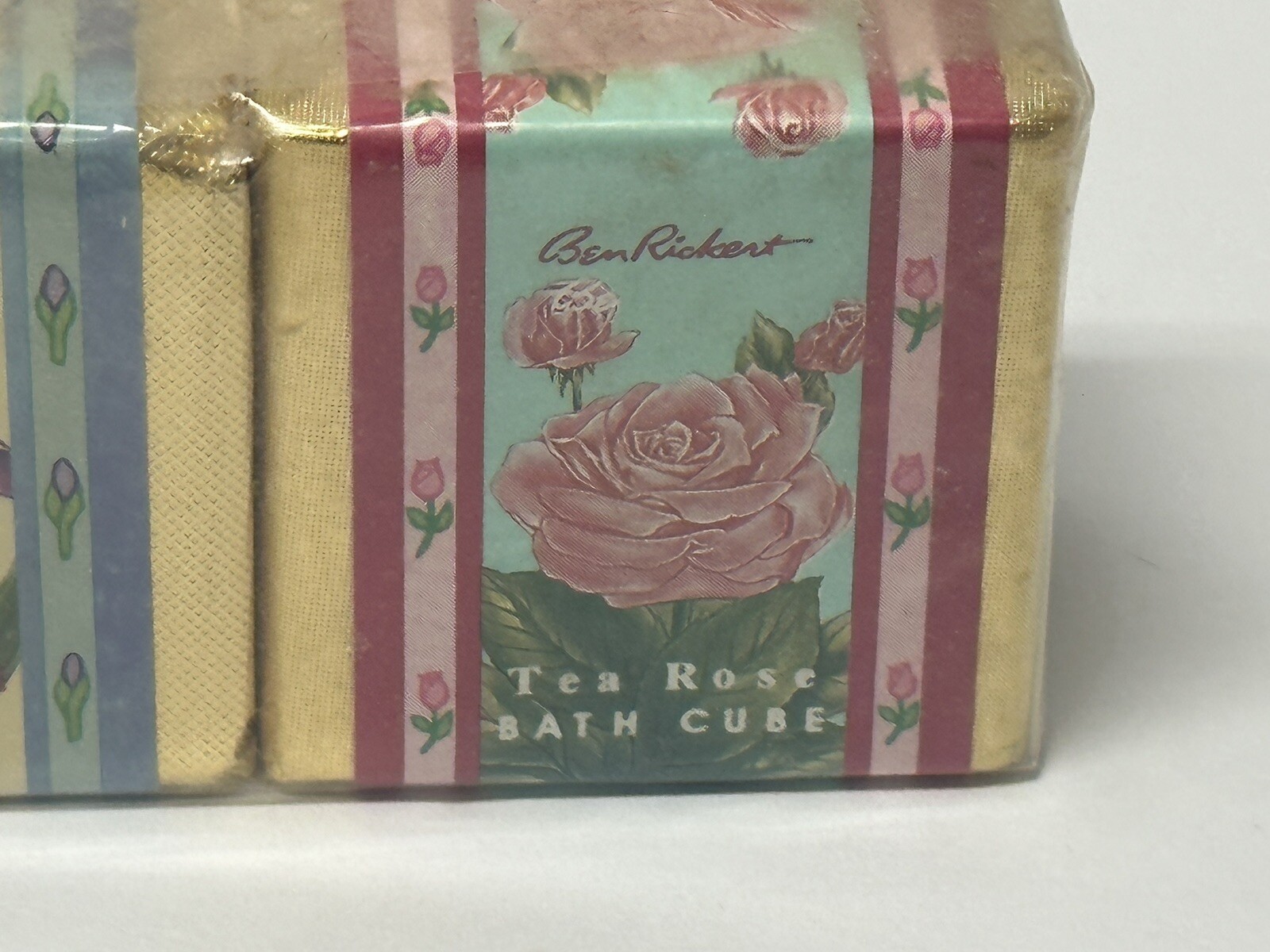 Ben Rickert Vintage English Bath Cubes Floral Scented Pack Of Six New & Sealed