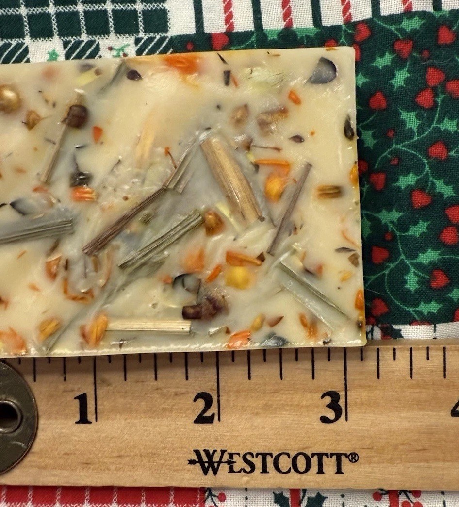 Handmade Goat Milk Soap Bar Lemongrass & Chrysanthemum Vegan Organic All Natural