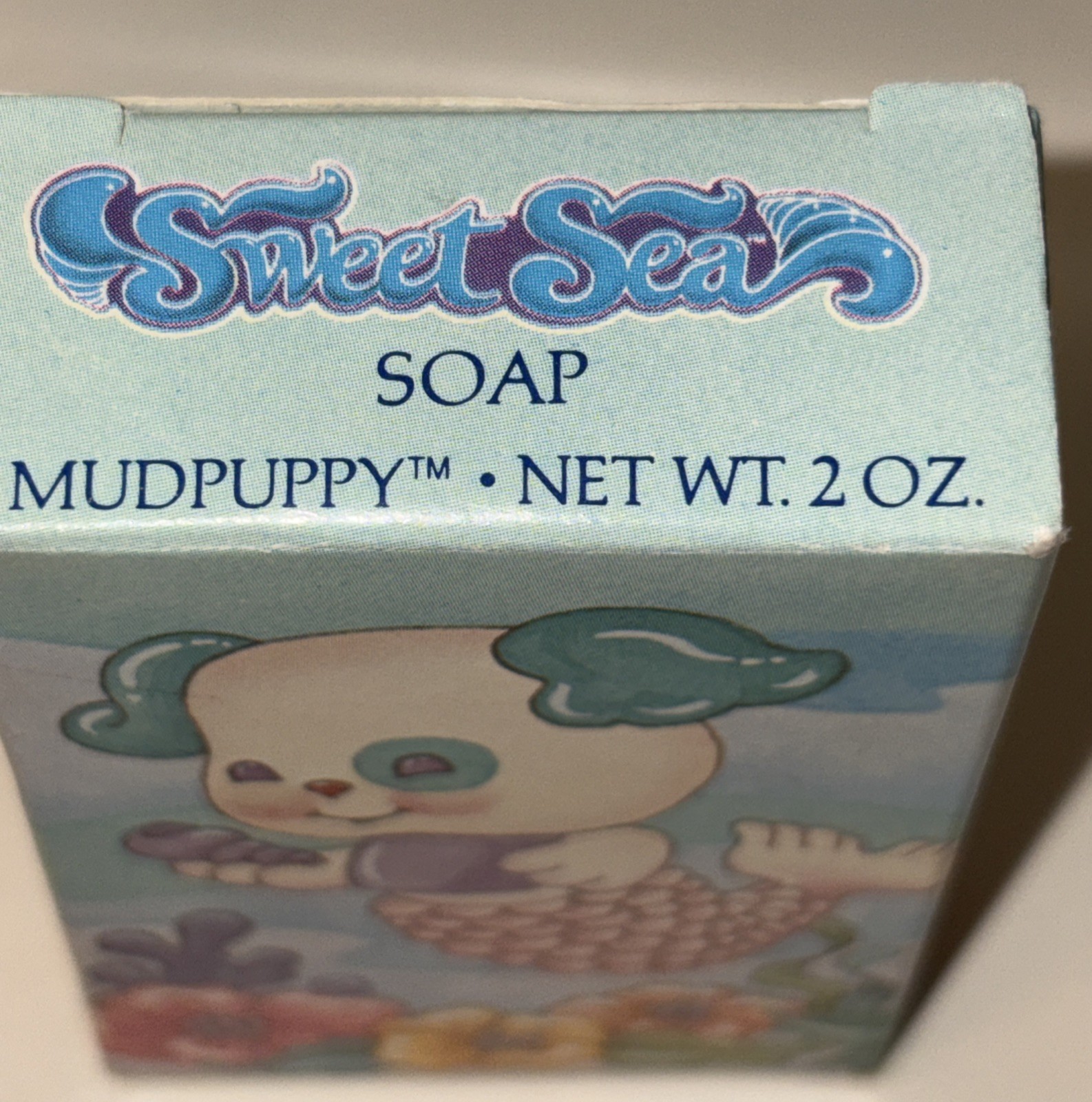 Vintage 1985 Avon Sweet Sea Bath Soap Mud Puppy Nos