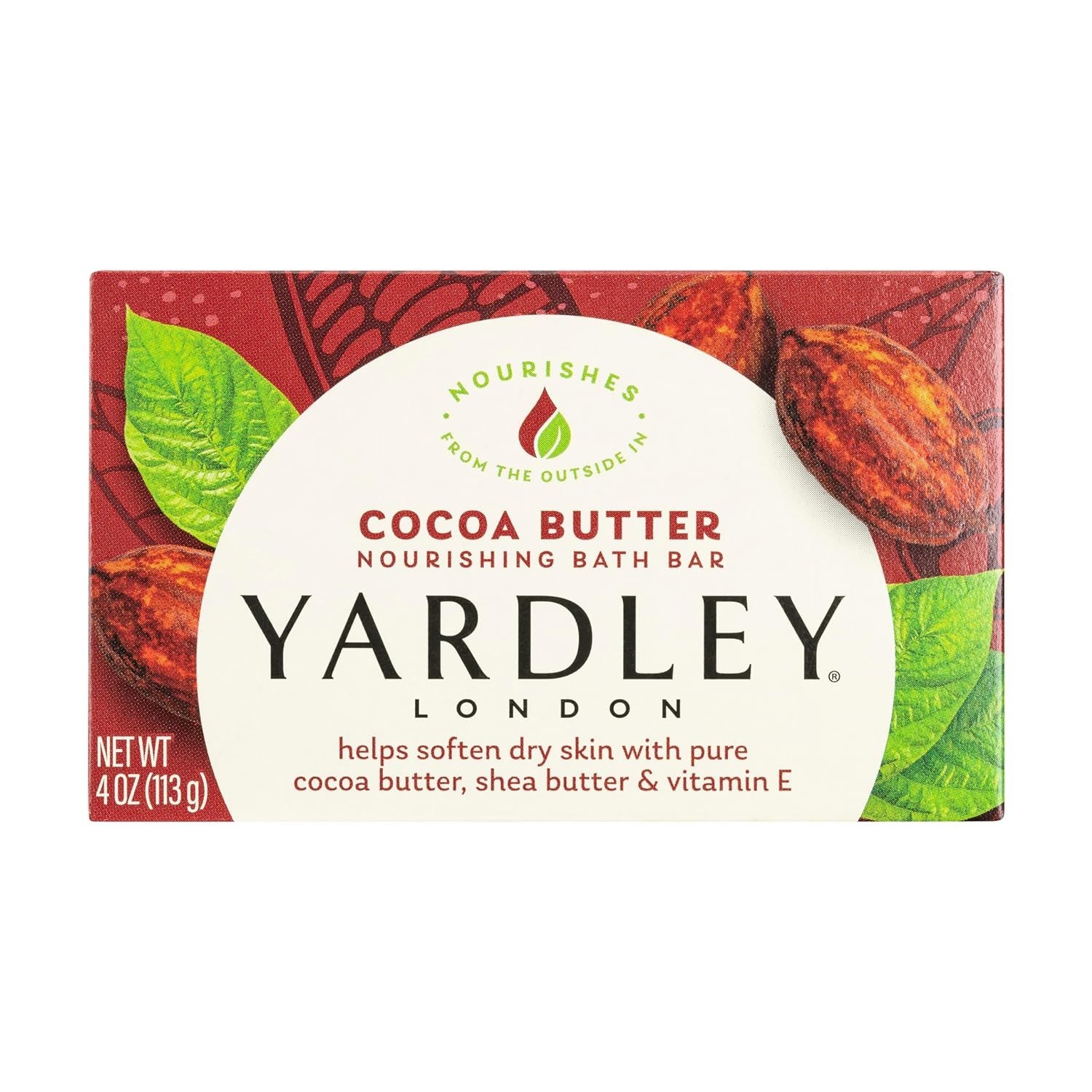Cocoa Butter & Shea Nourishing Bar Soap – 4.25 oz – Beautifully Replenishing
