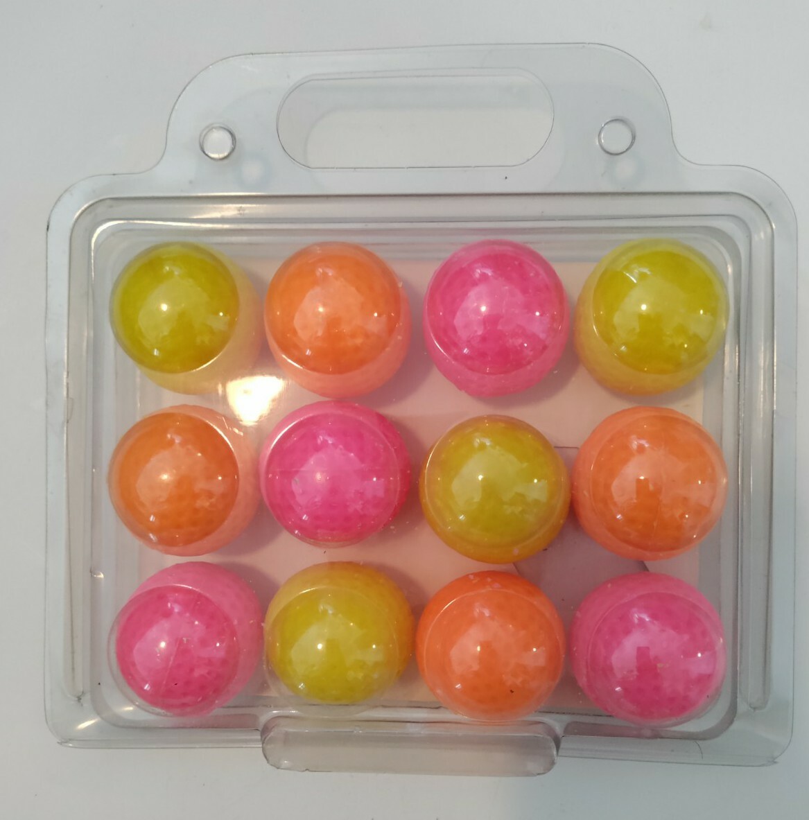 Vintage Pro Classic Neon Golf Ball Soap set of 12 Twincraft Twinscents
