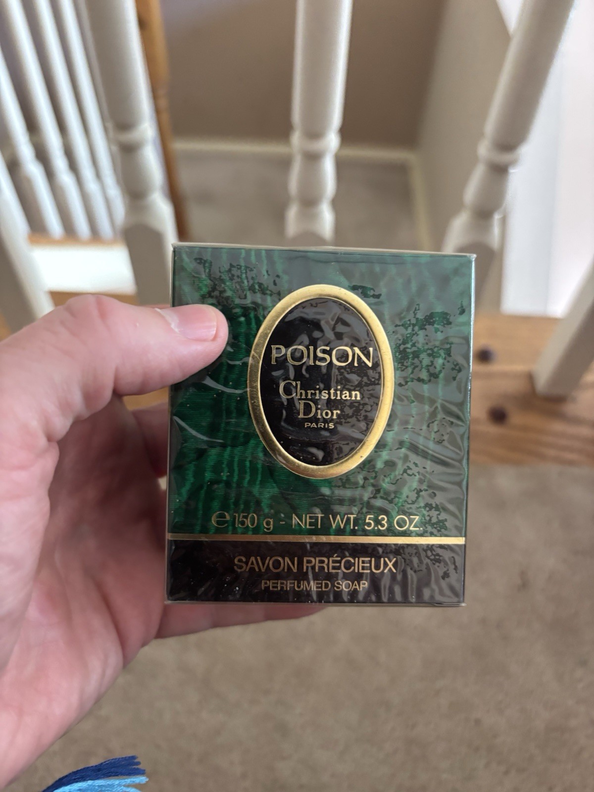 Christian Dior Poison 150g Savon Precieux Soap 5.3 OZ Vintage Sealed New