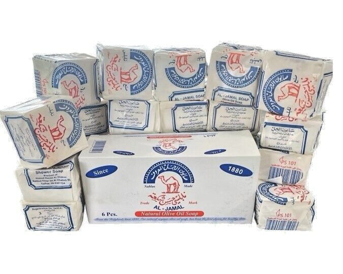 Al-Jamal Soap Bars Olive Oil Organic Nablus Palestine Count 24