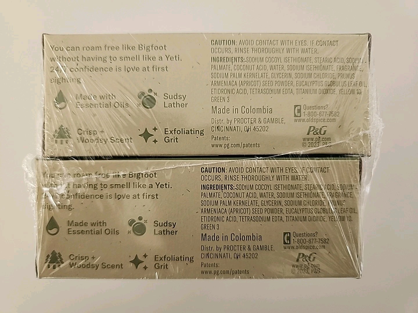 New Sealed 4 Pk Old Spice Off The Grid Sandalwood & Aloe Vera 5 Oz Bar Soap