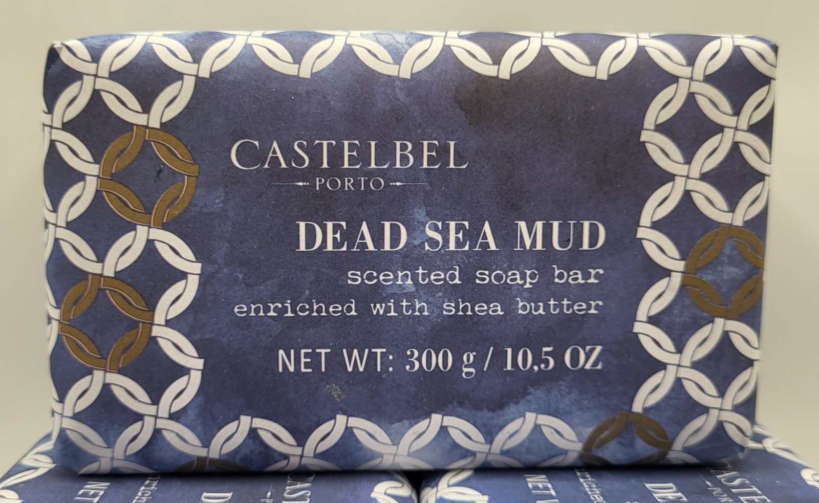 Castelbel Scented Bar Soap Lot Of 3 Dead Sea Mud w Shea Butter Gift Wrapped 10oz
