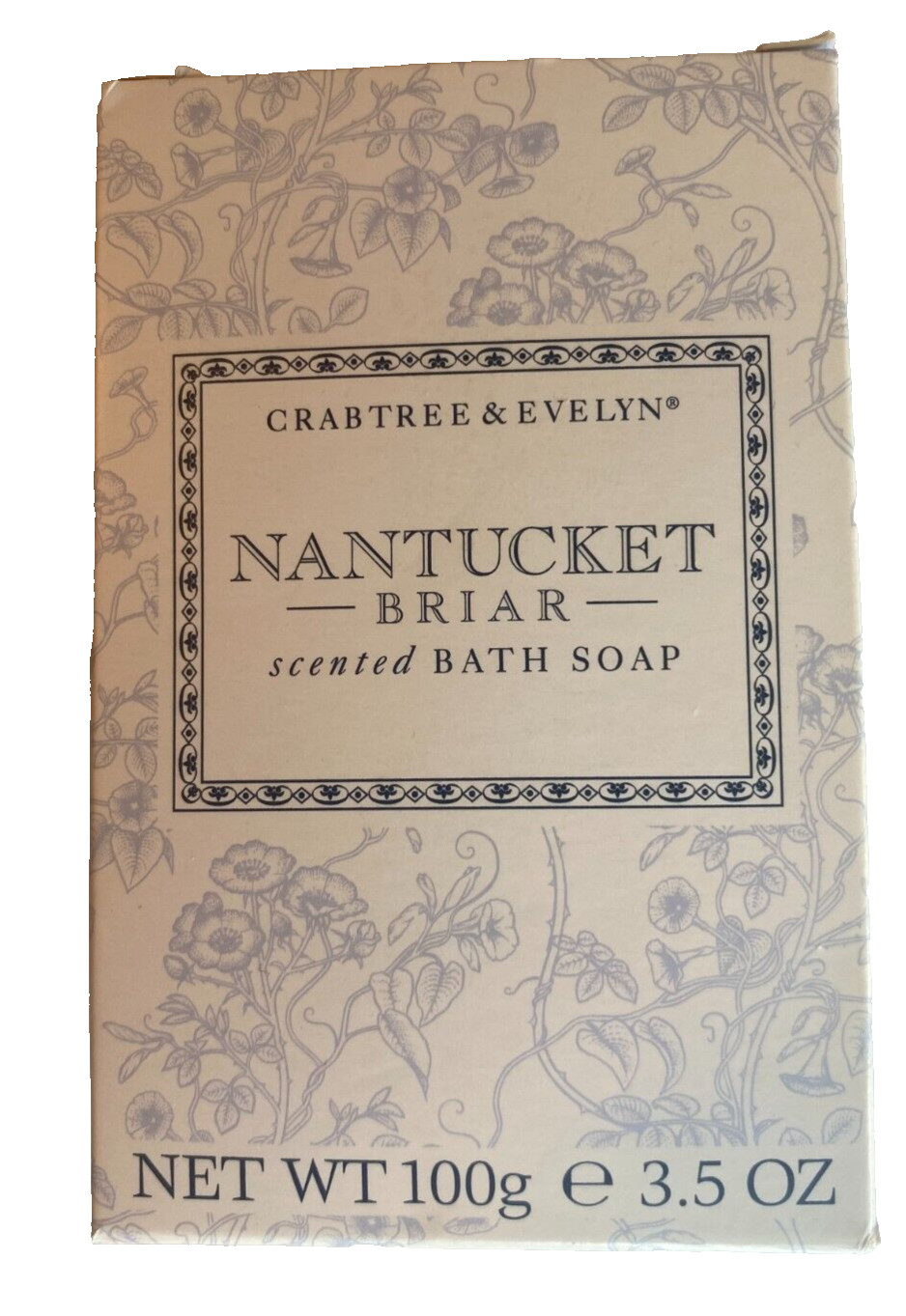 Crabtree & Evelyn Nantucket Briar Scented Bar Soap 3.5oz New Discontinued