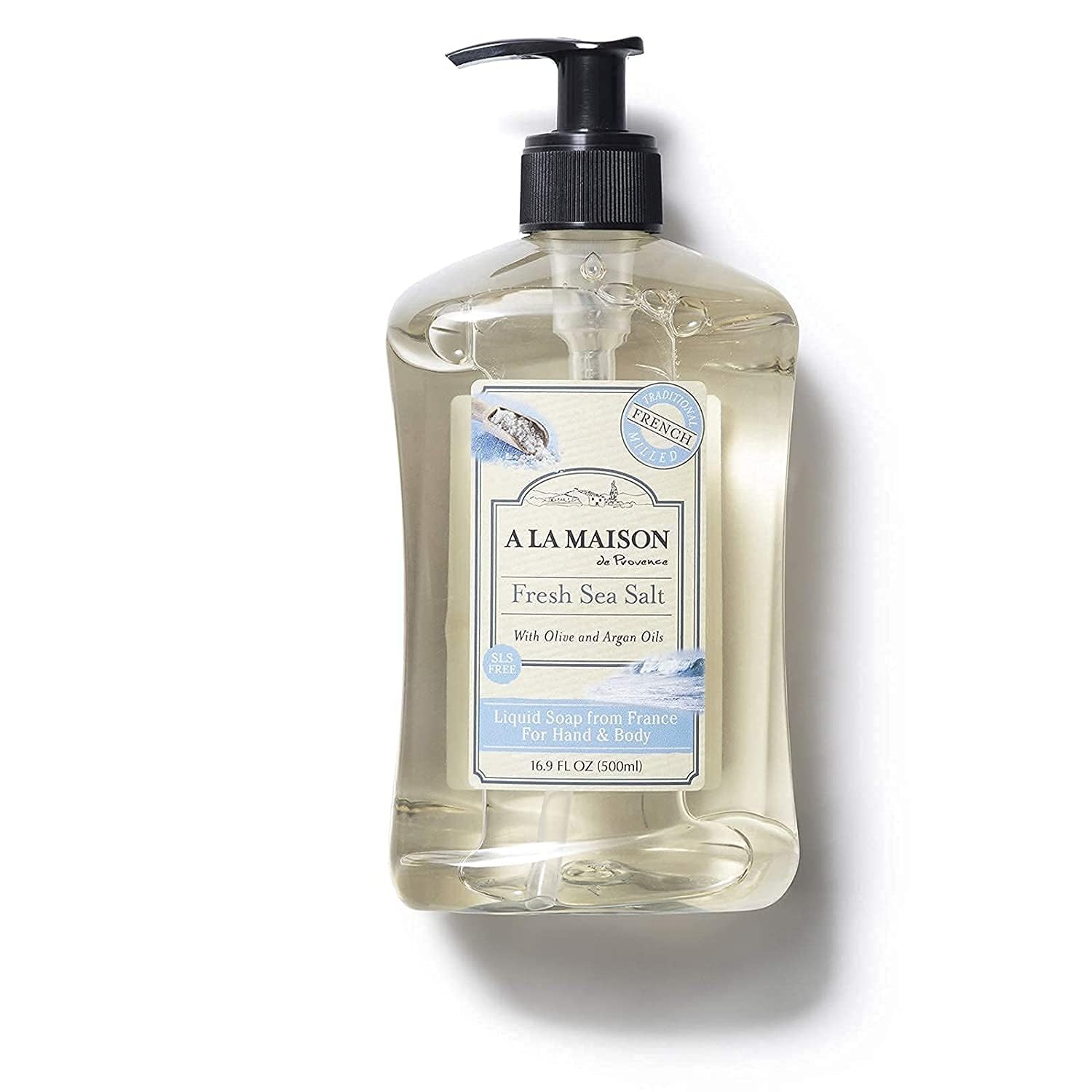 A la Maison Sea Salt Liquid Hand Soap, 16.9 FZ Fl Oz (Pack of 1), 1