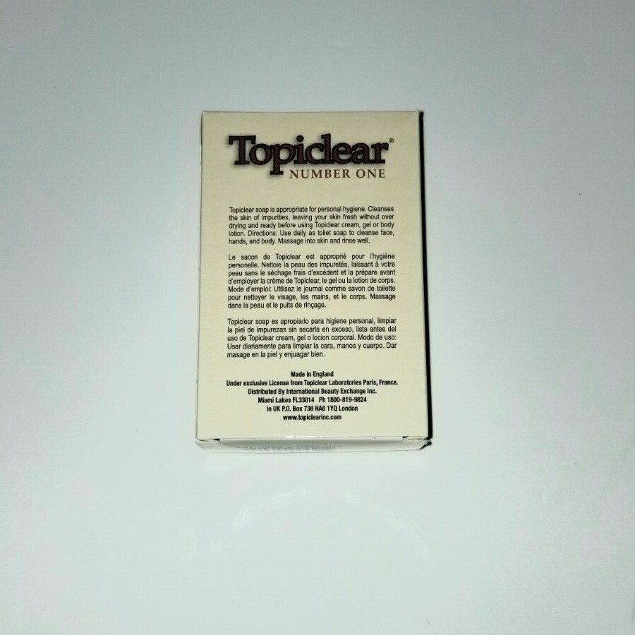 Topiclear Number One Soap 3.0 oz Size Select 3Pack 6Pack 12Pack