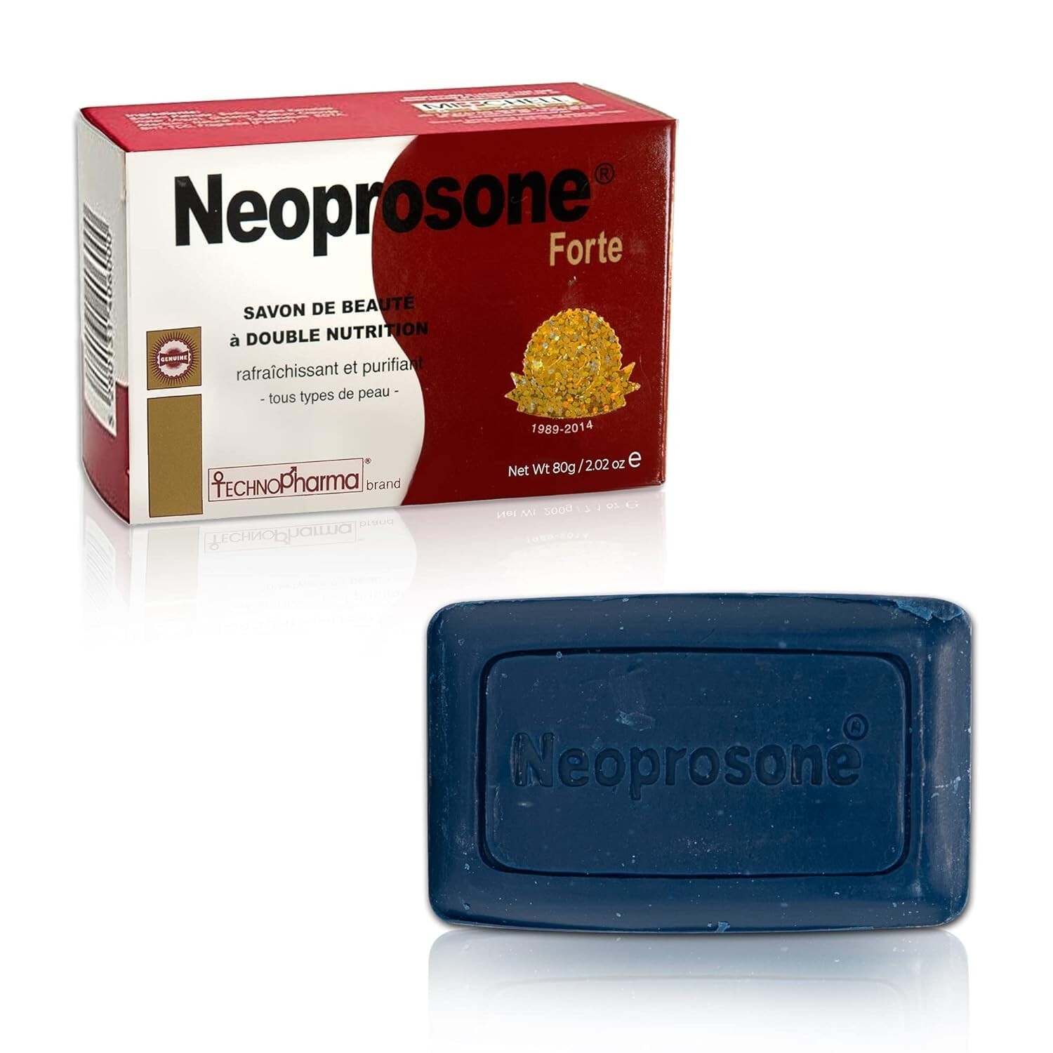Neoprosone, Skin Brightening Soap | 2.82 oz / 80 g | Exfoliating Soap, All Skin