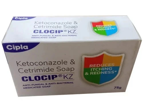 3 x Clocip KZ Skin Cleansing Soap 75g each