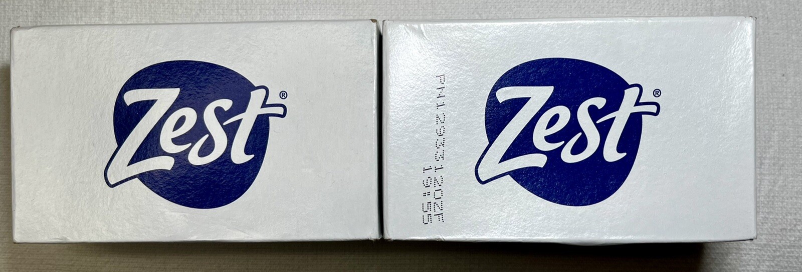 Lot Of 2 Zest Zestfully Clean 4.12 oz. Bar Soap Vintage New in Box