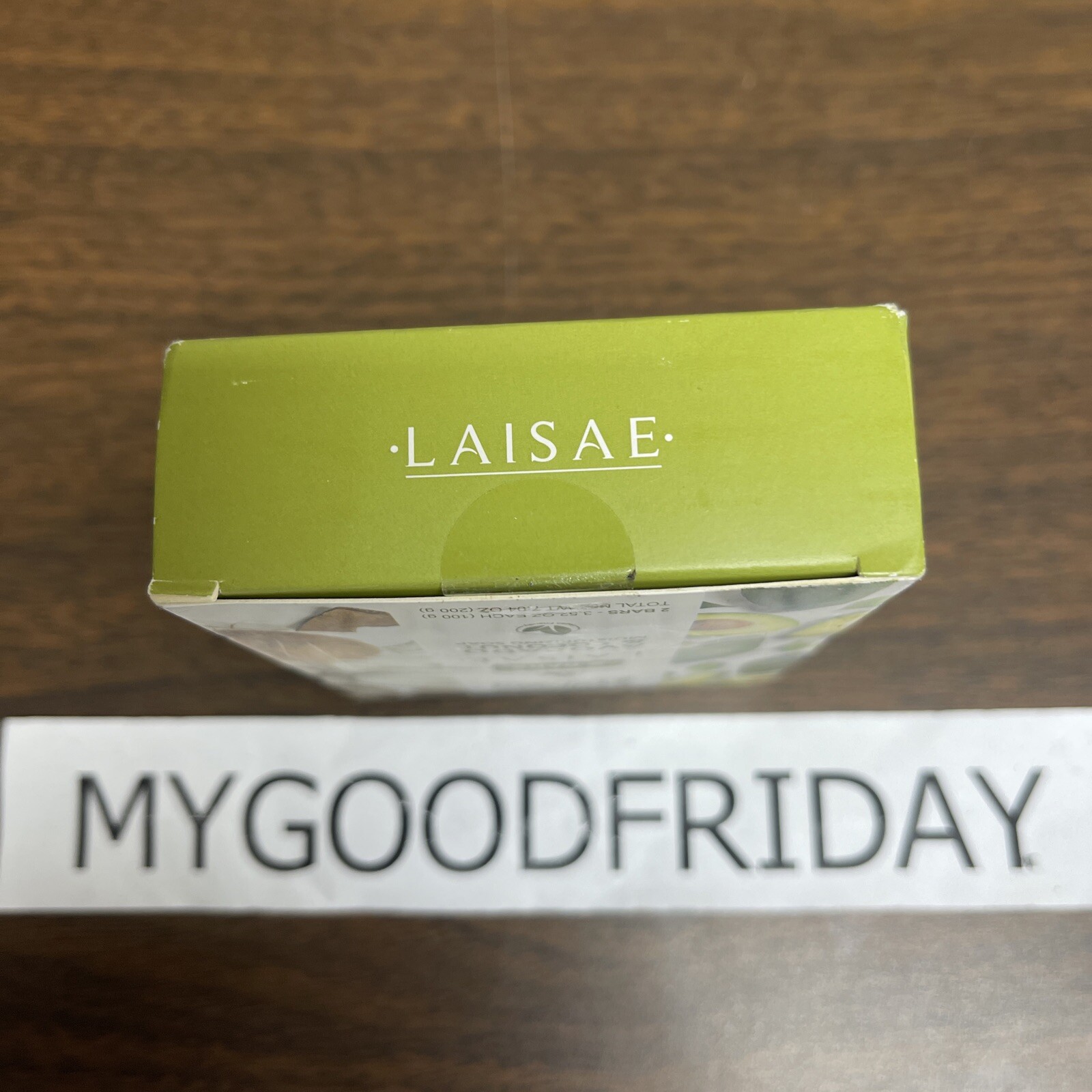 LAISAE AVOCADO & COCONUT MOISTURIZING SOAP 2 BARS 3.52 OZ EACH
