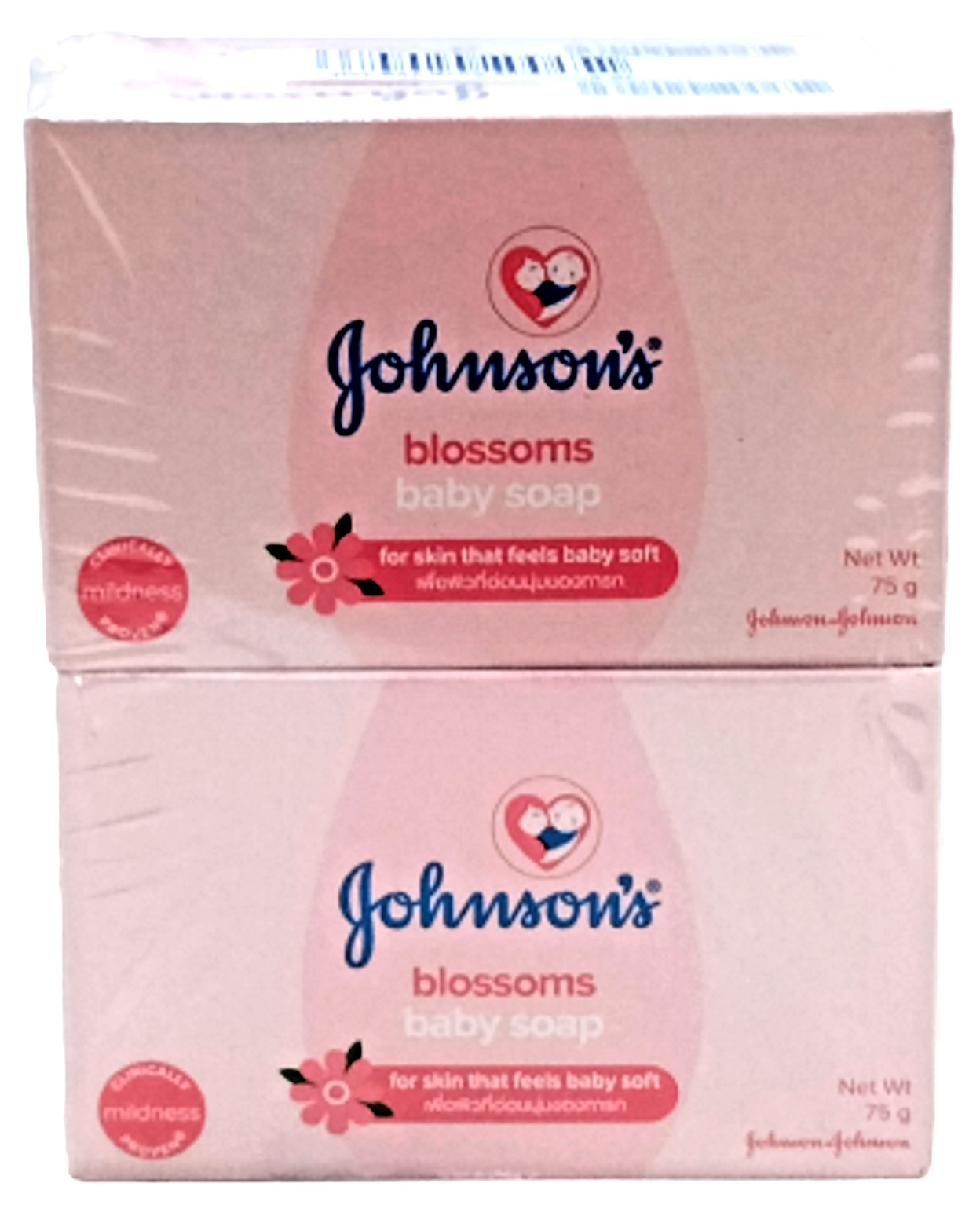 johnson blossom baby soap 75g*4 for skin that feels baby soft gentle moisturizer