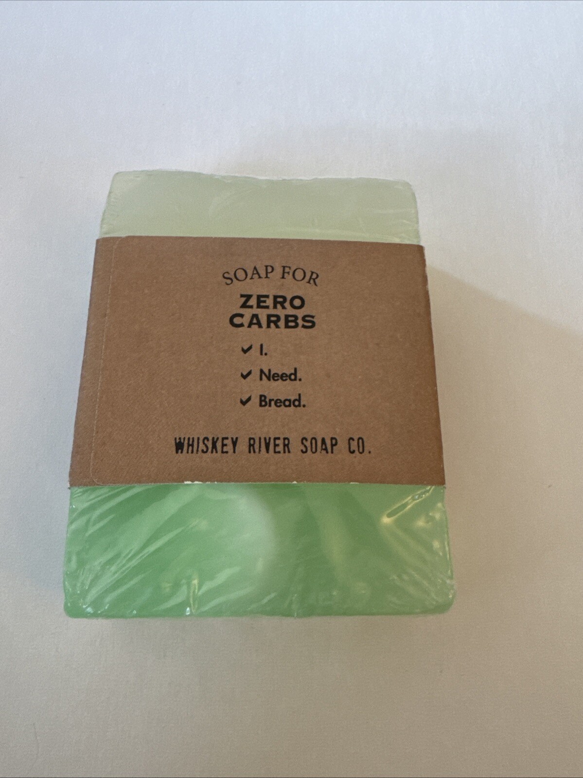 New Whiskey River Soap Co Soap For Zero Carbs Bar J4