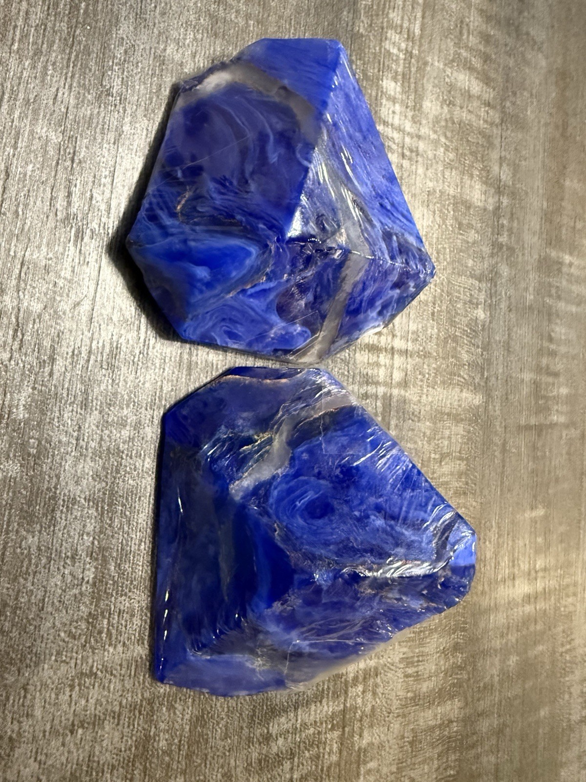SoapRocks, “Lapis Lazuli” One 4 Oz Bar, Ocean Fresh Fragrance.