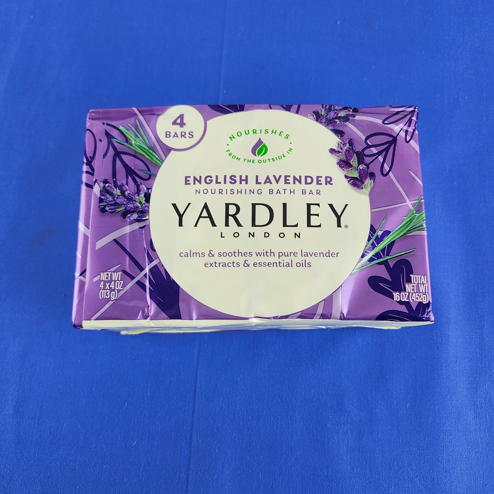 Pack OF 4 Sealed Yardley English Lavender Bar Soap Yardley London Bars 4.25 oz