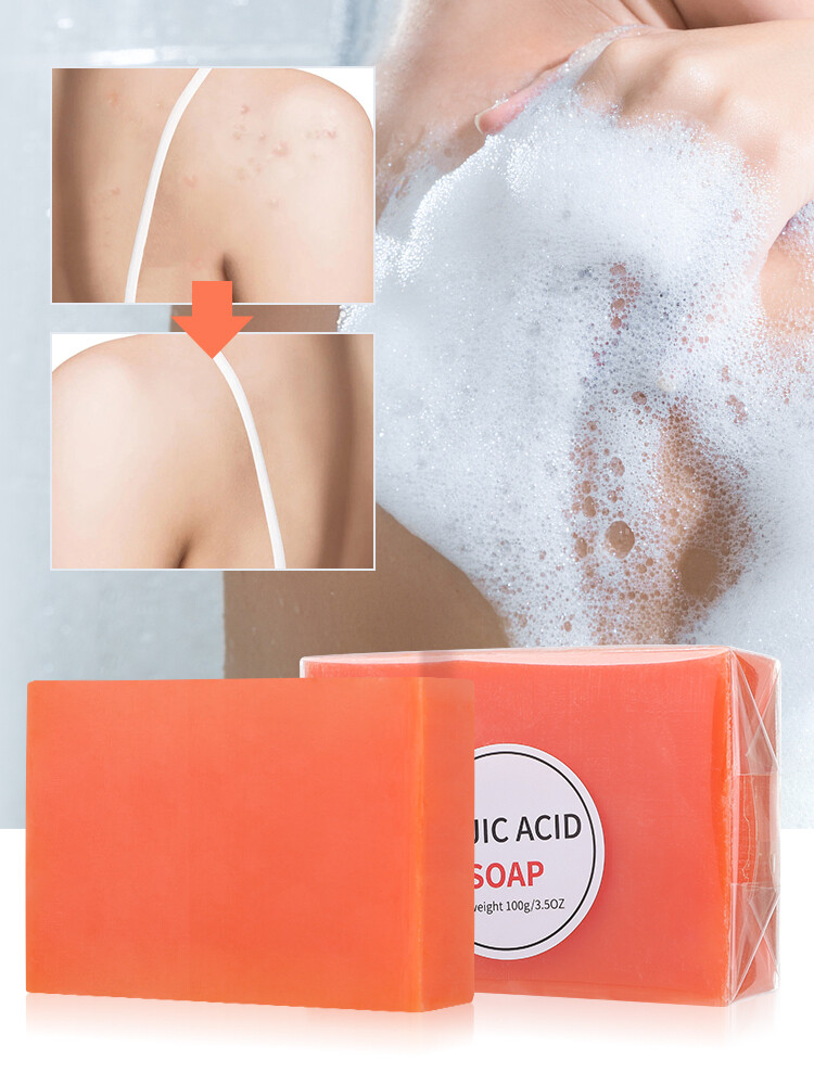 2PCS Skin Brightening Soap Original Kojic Acid Soap for Dark Spot Whitening 100g