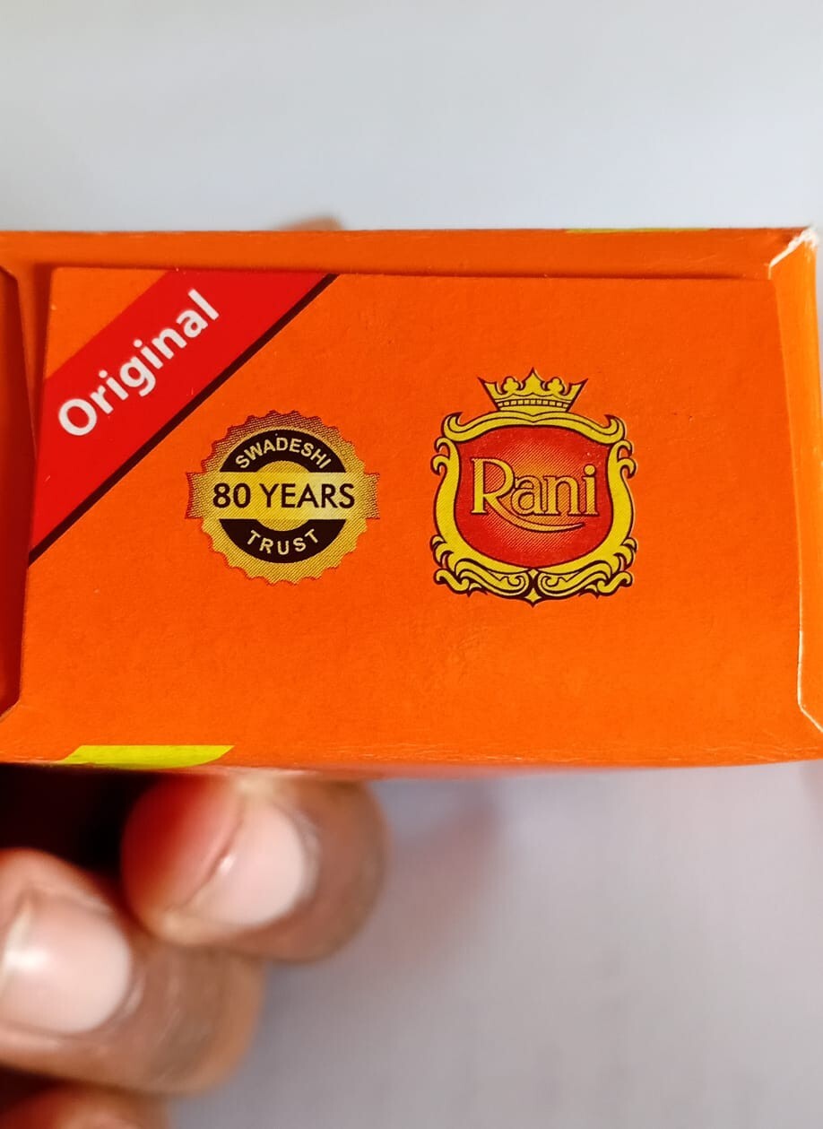 CEYLON RANI NATURAL SANDALWOOD HERBAL PURE AYURVEDIC BEAUTY BODY SOAP BAR 70G