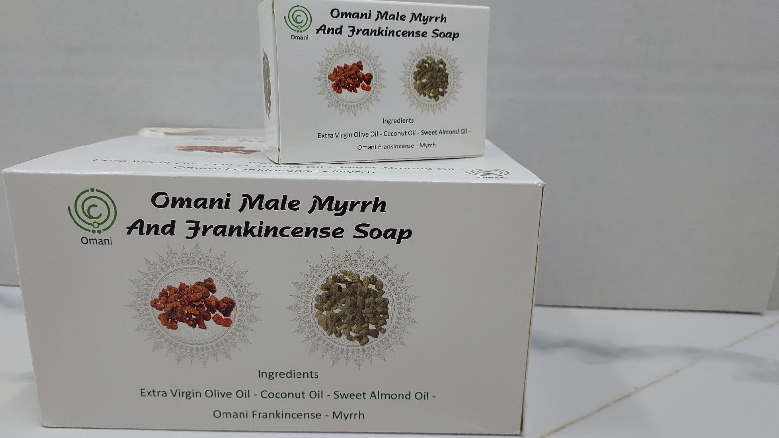 Frankincense & Myrrh Soap 12 Bars
