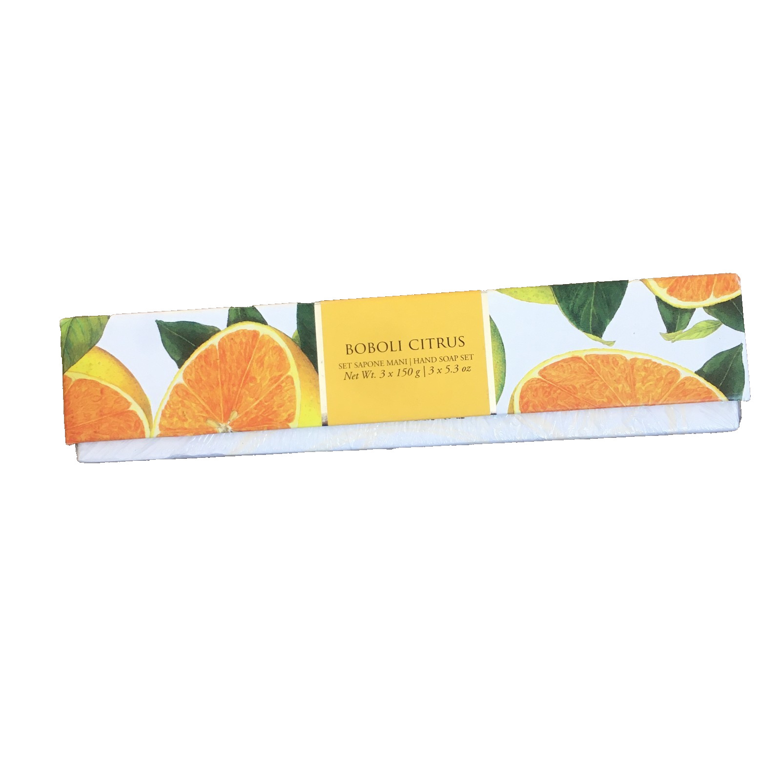 La Florentina Agrumi di Boboli Soap CITRUS HAND SOAP SET ITALY 3 – 5.3 oz bars