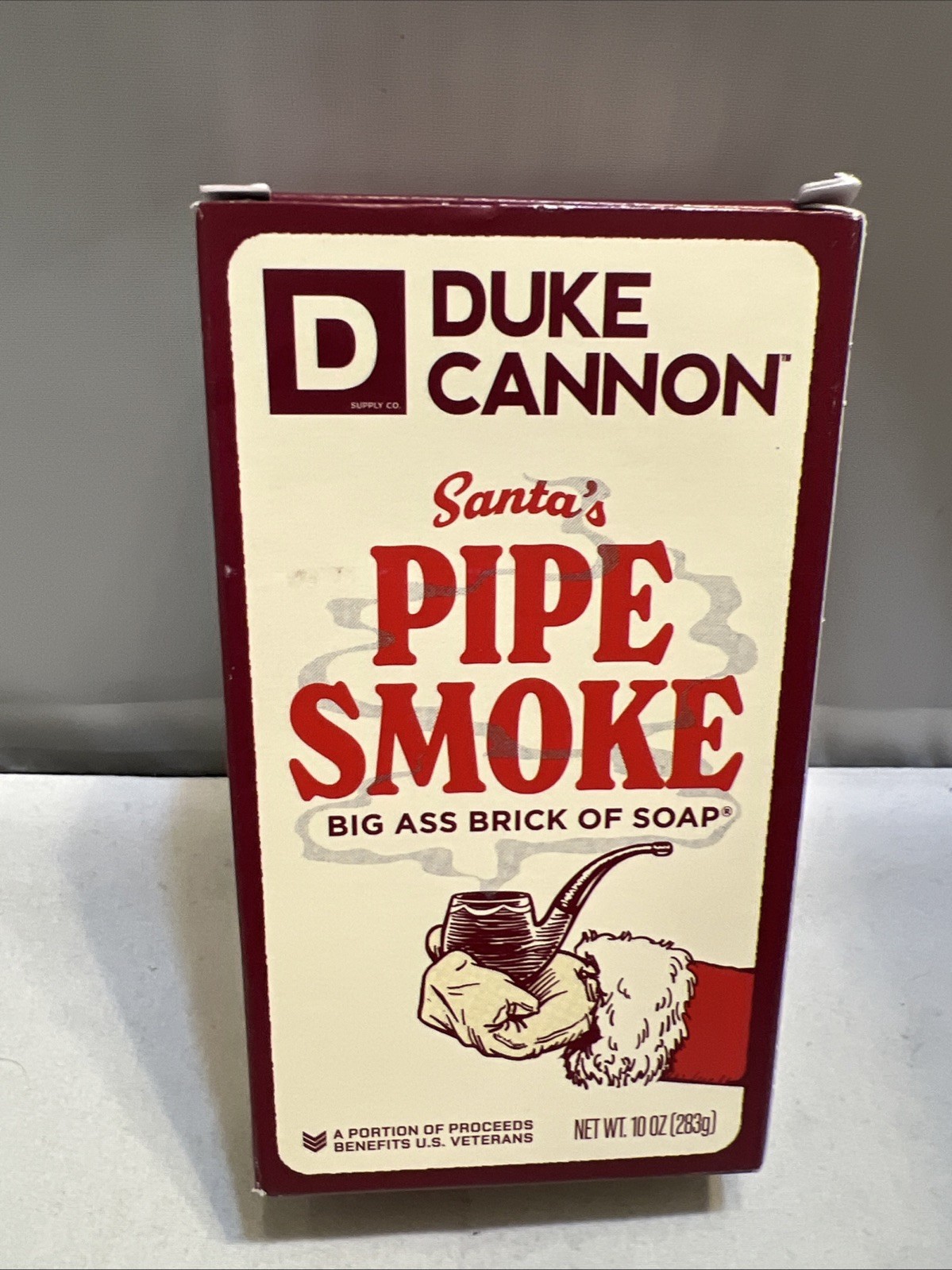 Duke Cannon Big Ass Brick of Soap Santas Pipe Smoke New