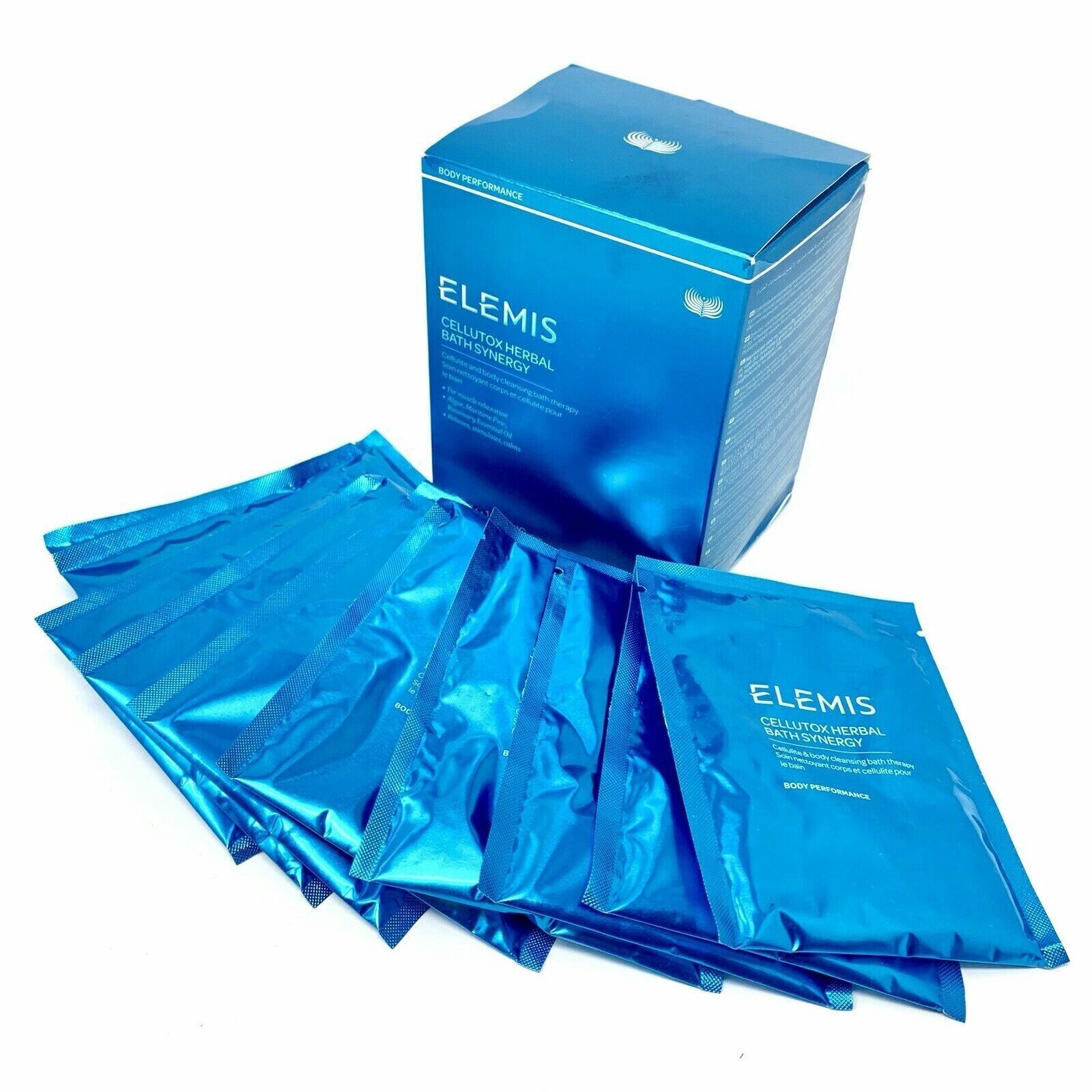 Elemis Cellutox Herbal Bath Synergy 300g 10.6 fl. oz. 10 Sachets Boxed