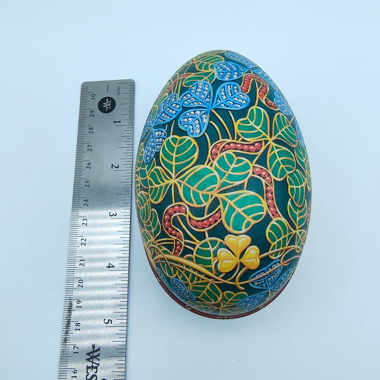 Bronnley Soap 100g 3.5 oz Blue Poppy Replica Faberge Imperial Egg Clover Leaf