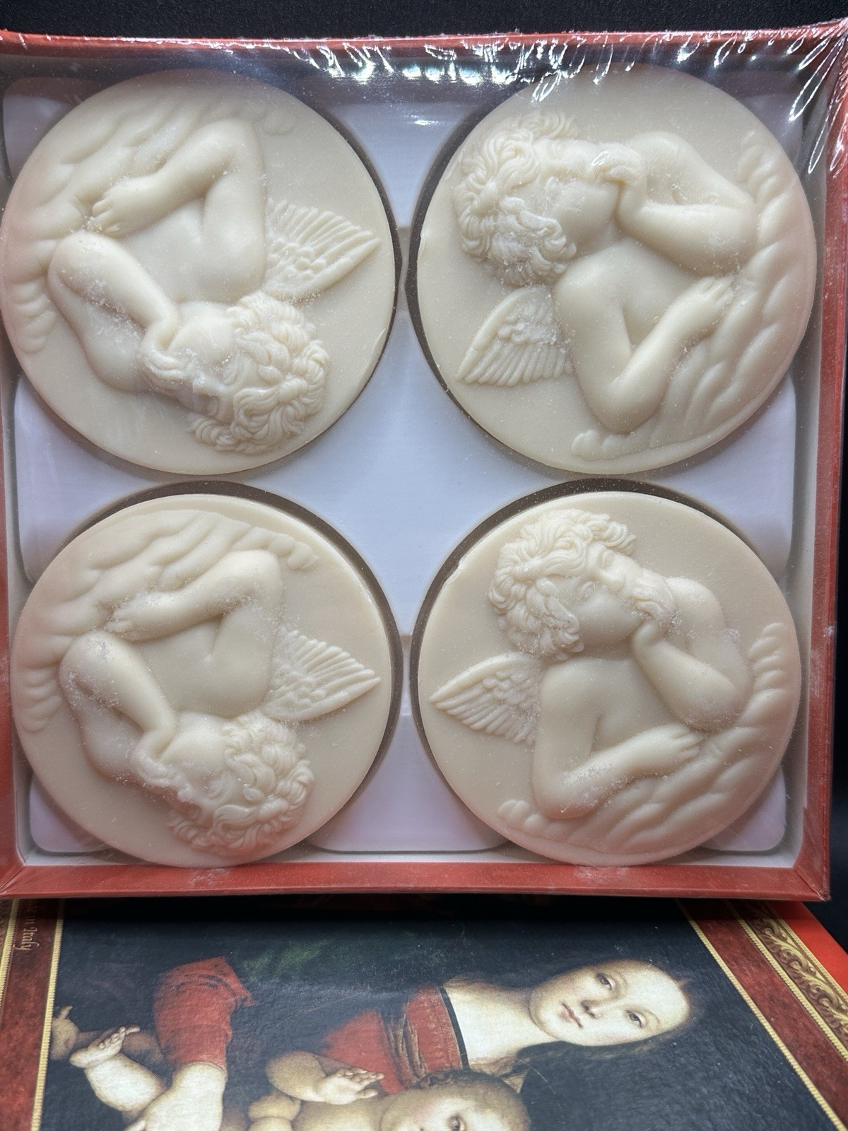 Saponificio Artigianale Fiorentino Angel Cherub Soaps Made in Italy New in Box