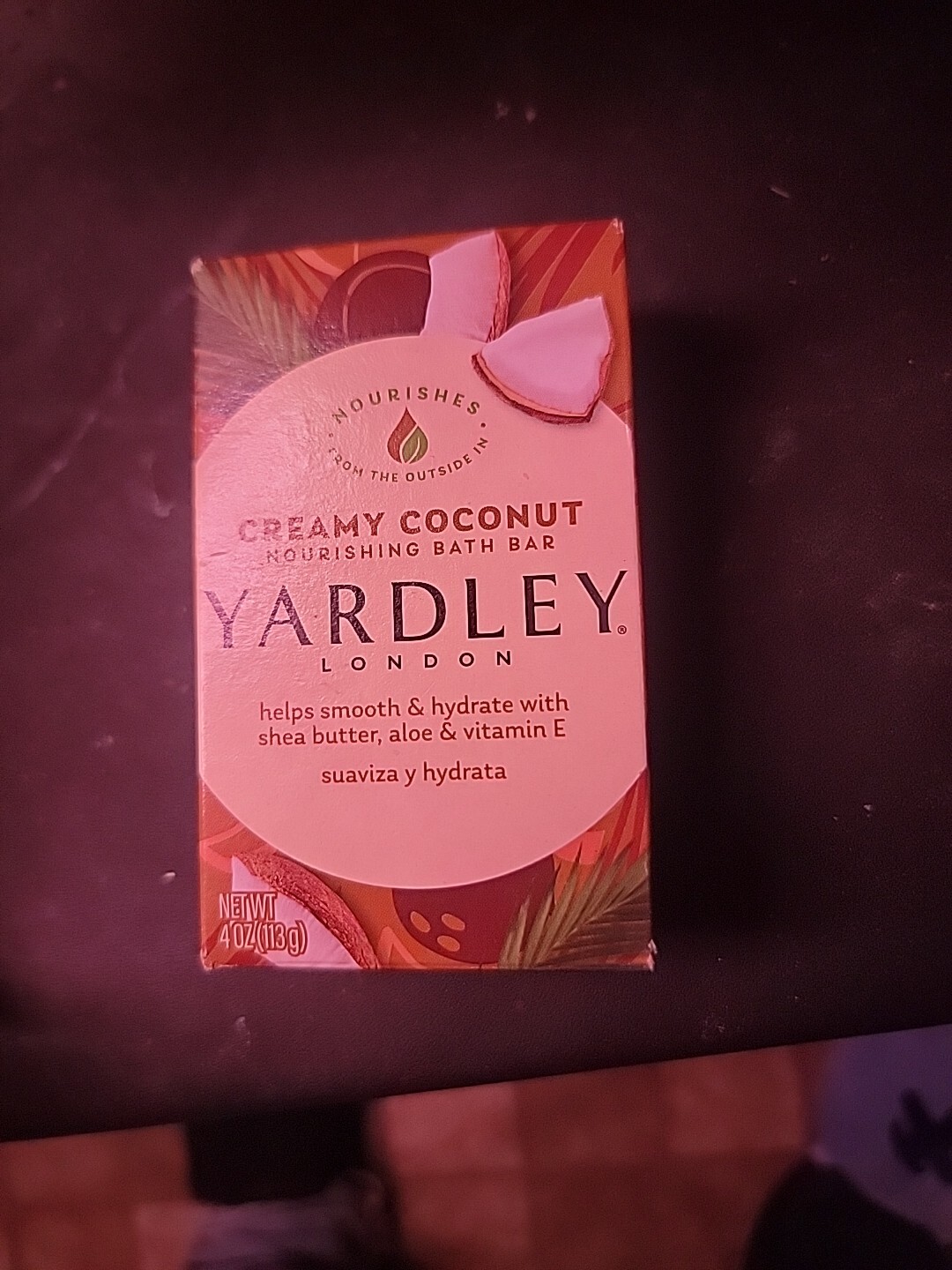 Yardley London Moisturizing Bath Bar Creamy Coconut 4oz. – Pack of 3
