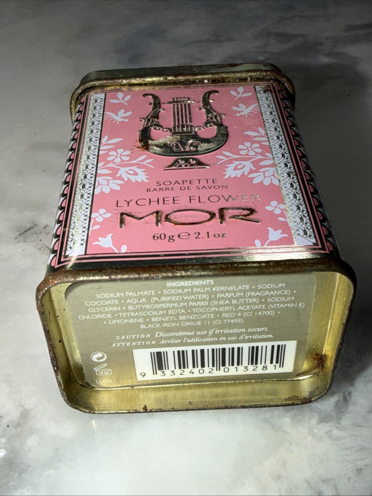 RARE Mor Belladonna Soapette 60g W/tin – Discontinued – Made in Australia