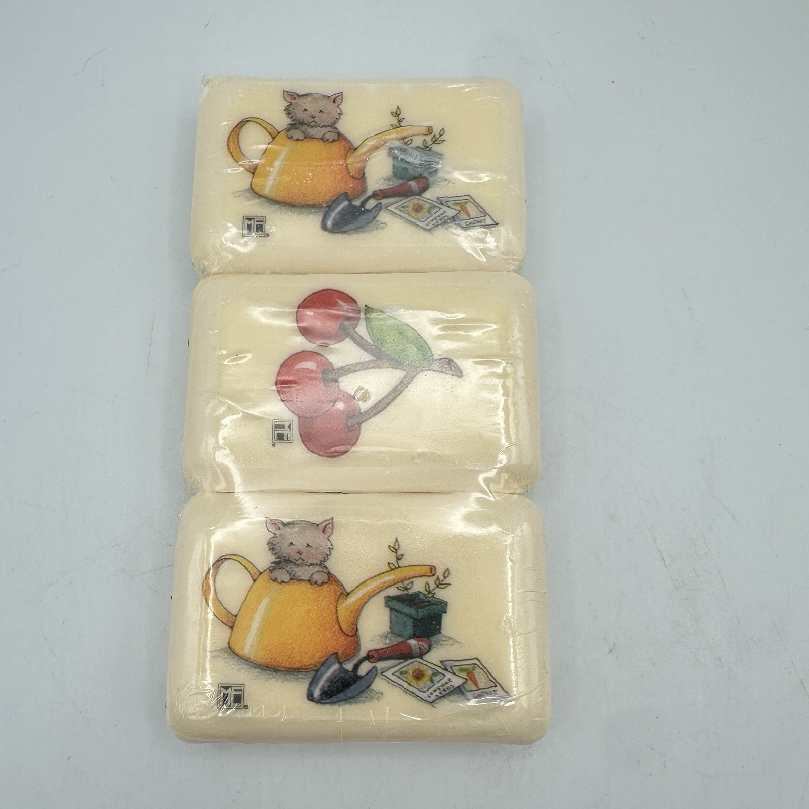 Vtg New Sealed ALDA’S Forever Soap French Milled / Kitty Cat Them 3 oz Of 3