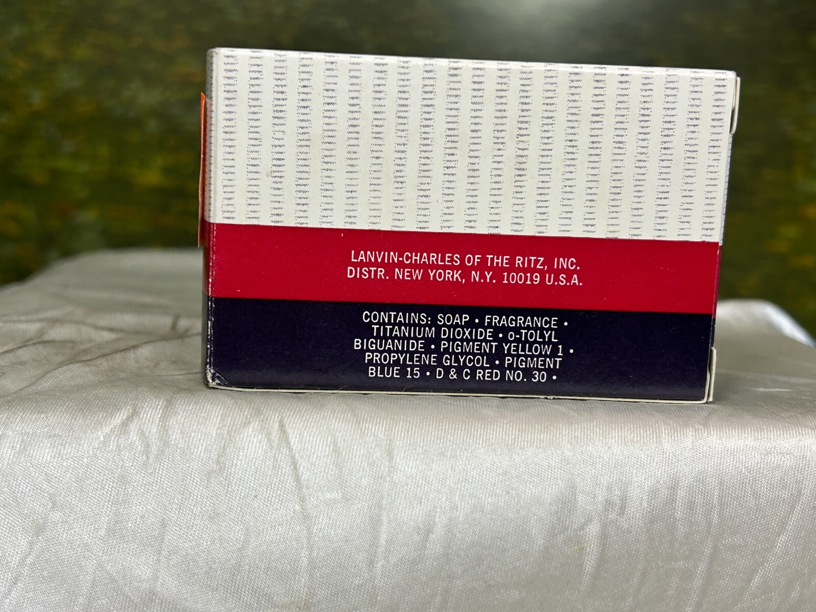 MONSIEUR LANVIN 85G SOAP (NEW WITH BOX)