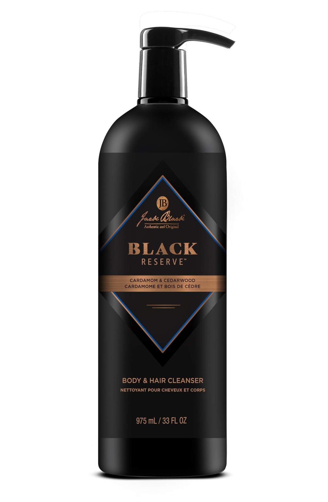 Jack Black – Reserve Body & Hair Cleanser, 33 Fl Oz (Pack of 1), black