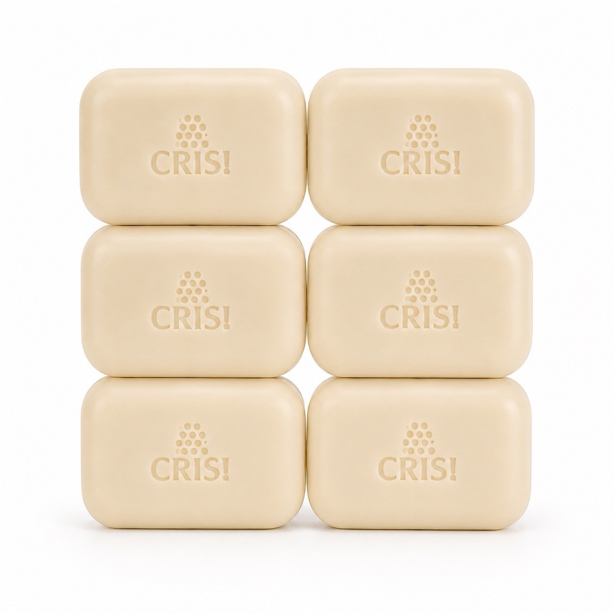 6-Pack Neutro Grisi Neutral Soap Bars 3.5 oz Each Hypoallergenic Sensitive Skin