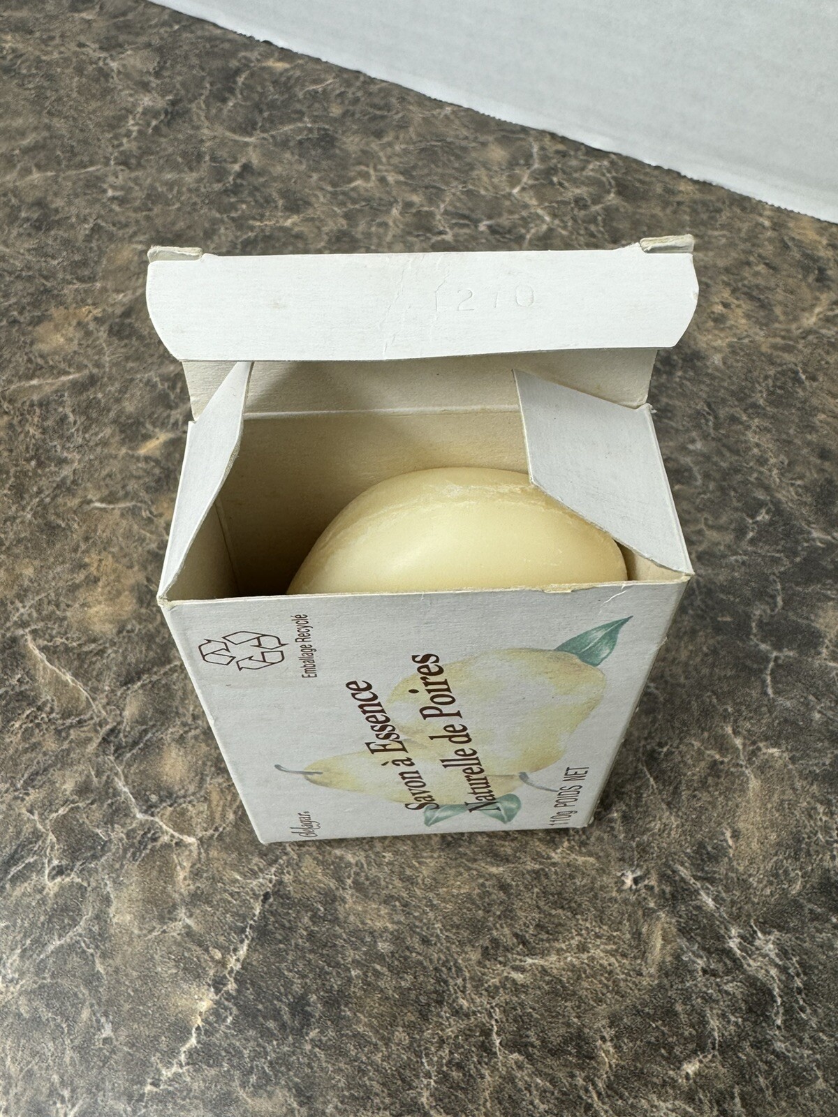 Vintage Delagar Natural Essence Pear Soap Retired Scent NOS